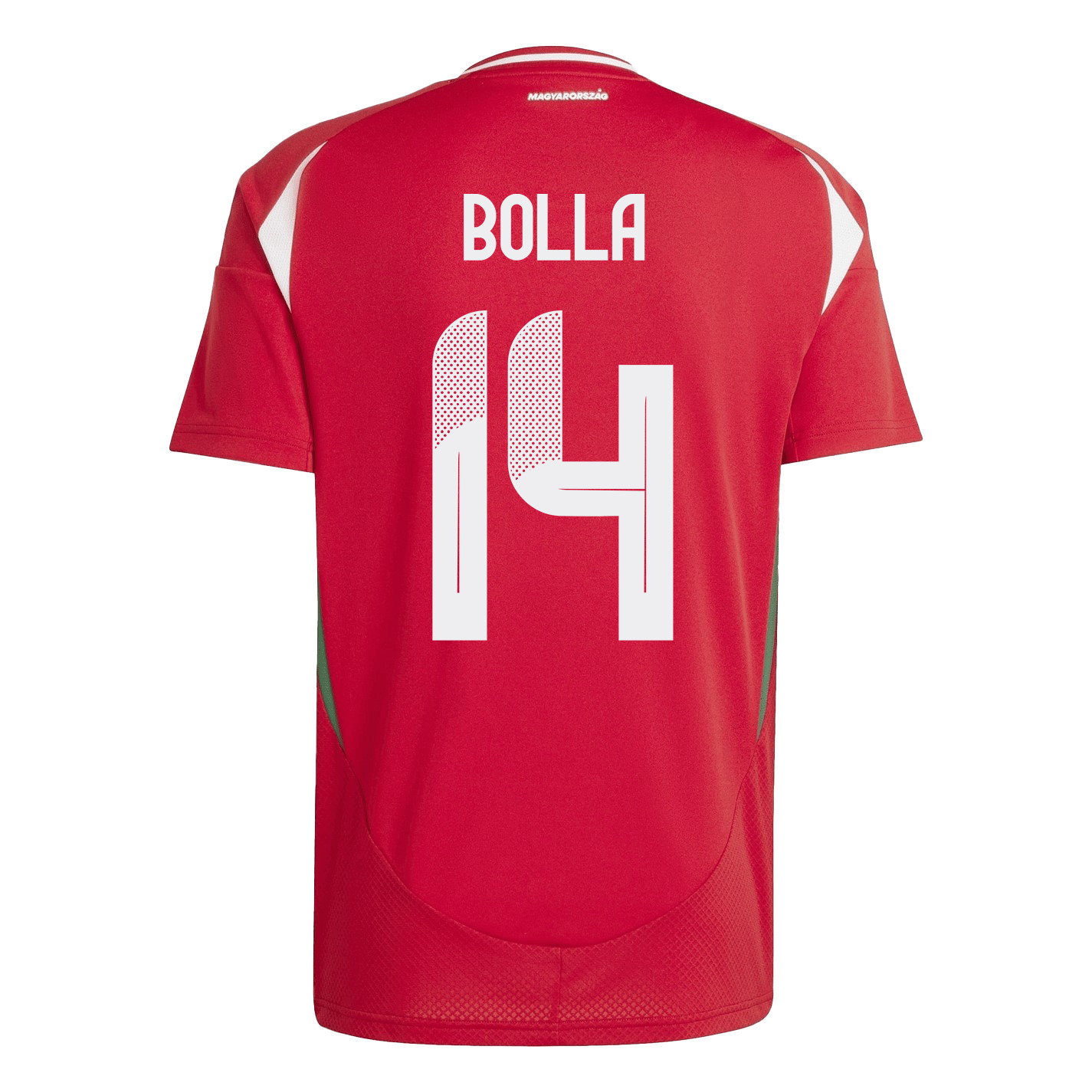 Bendegúz Bolla 14 Hungary National Team 2024/25 Home Men Jersey - Red