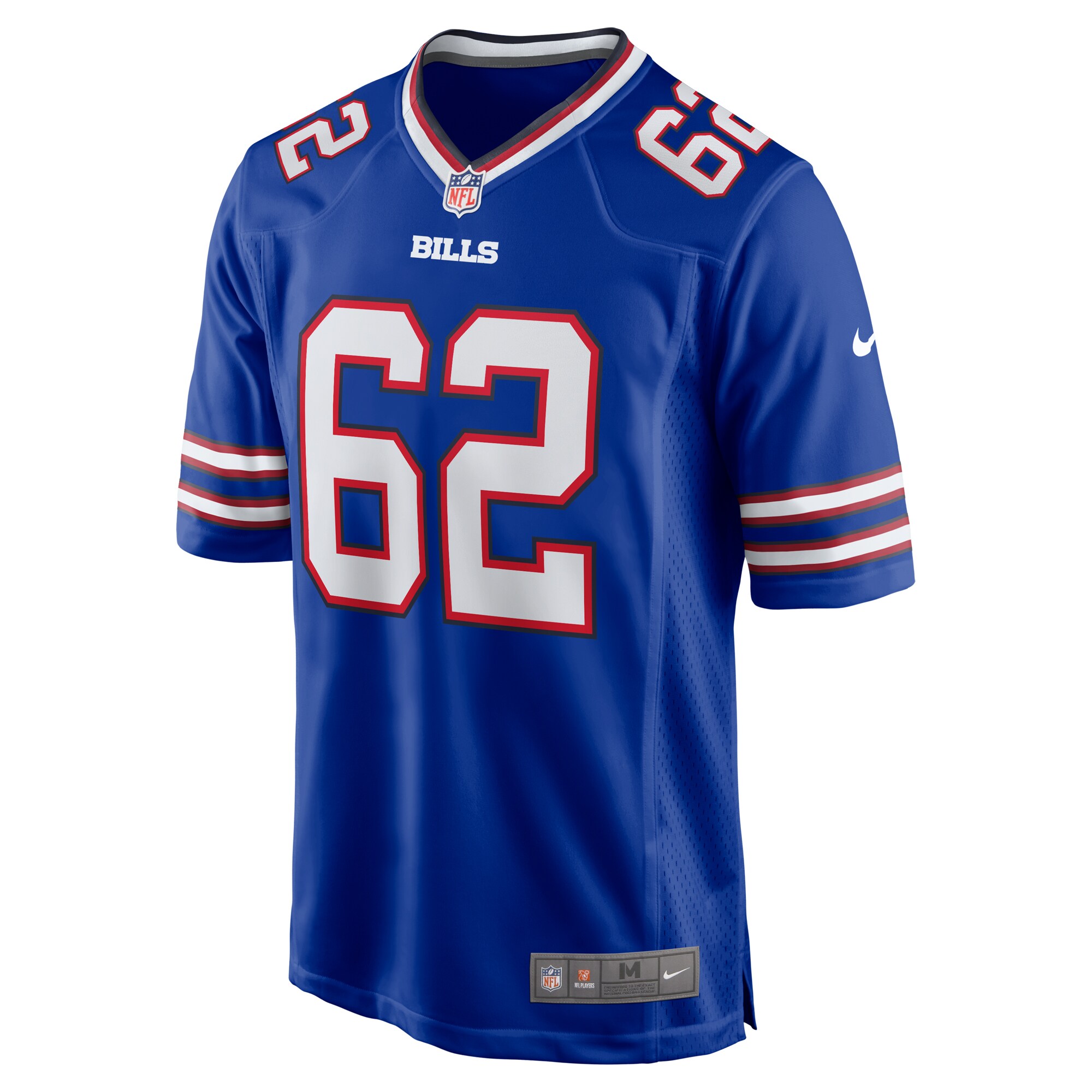 Sedrick Van Pran-Granger Buffalo Bills  Game Jersey -  Royal