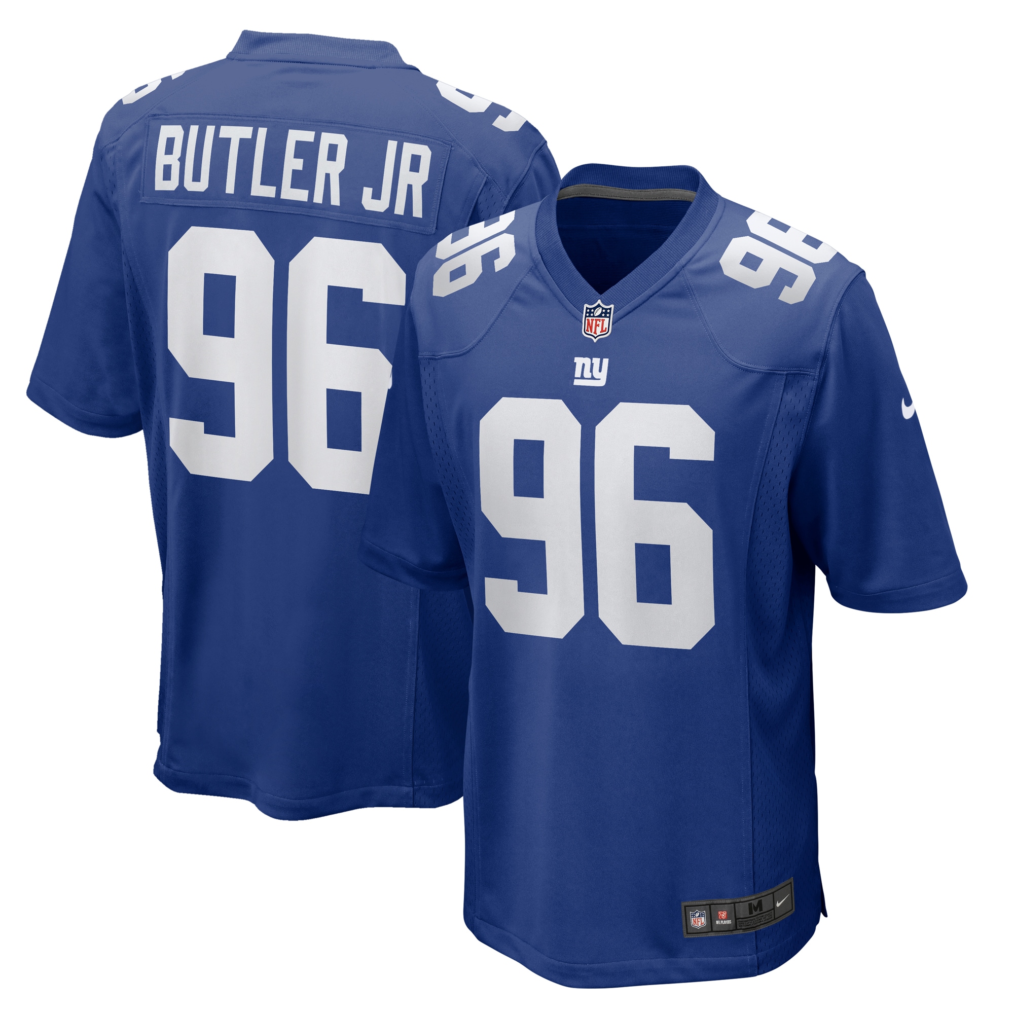 Vernon Butler Jr. New York Giants  Team Game Jersey - Royal
