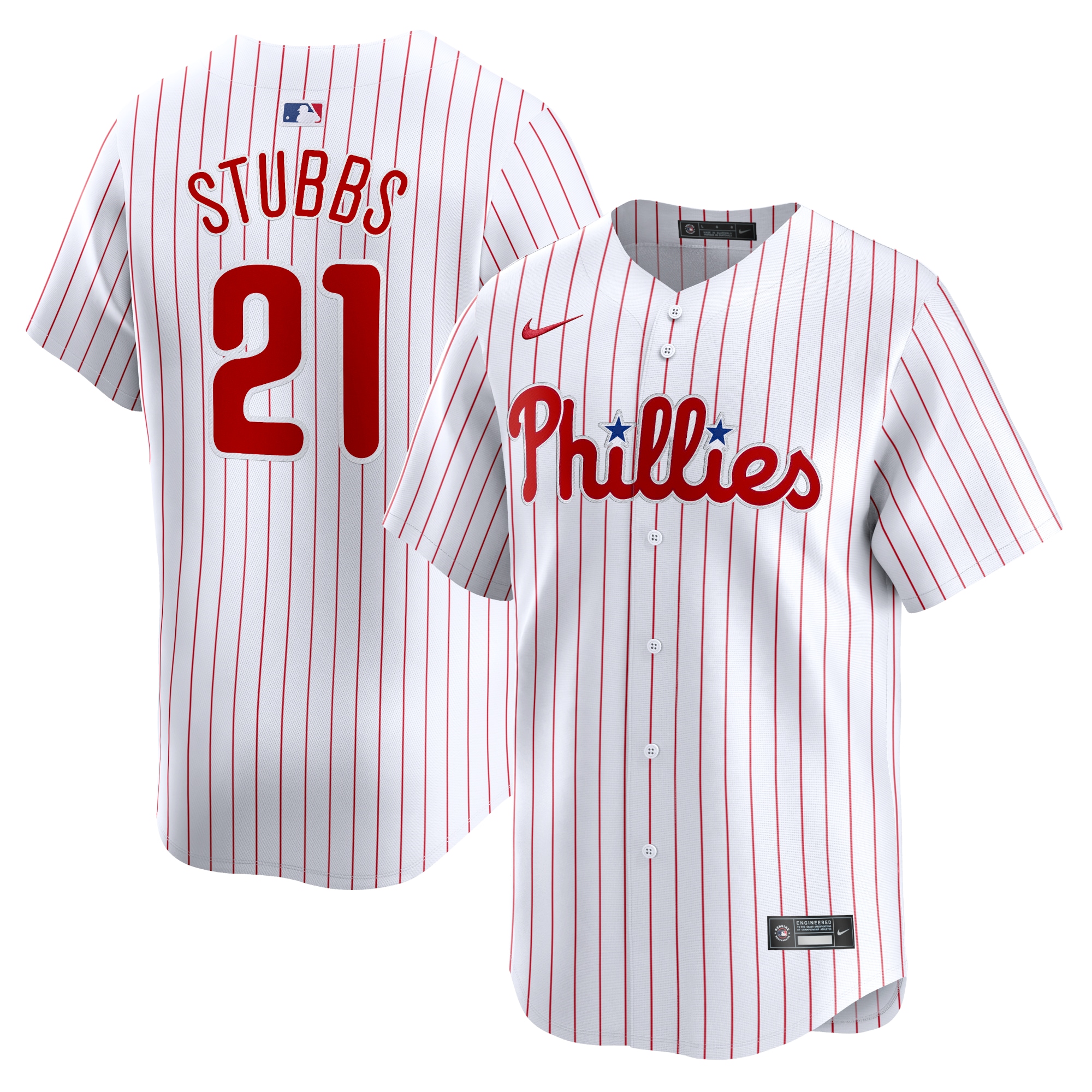 Garrett Stubbs Philadelphia Phillies  Home Limited Player Jersey - White
