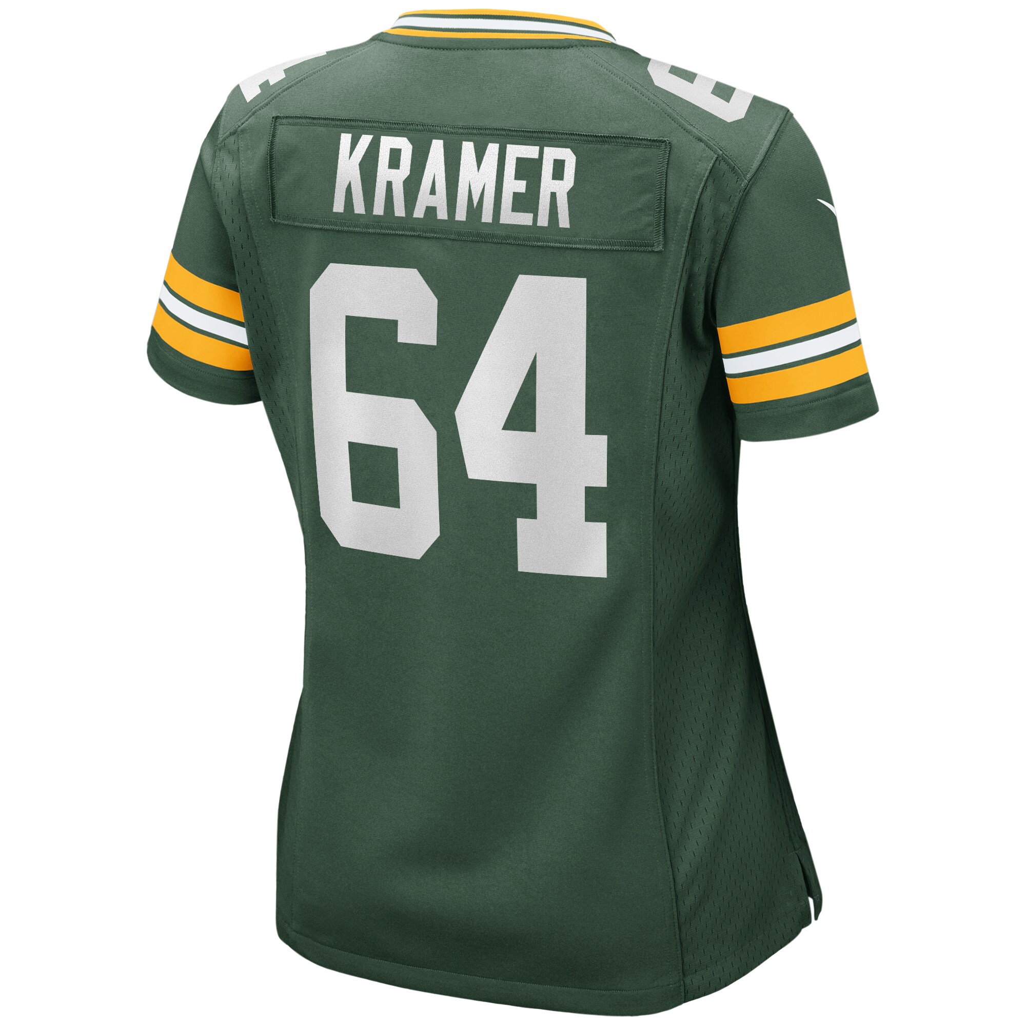 Jerry Kramer Green Bay Packers  Women's Game Retired Player Jersey - Green