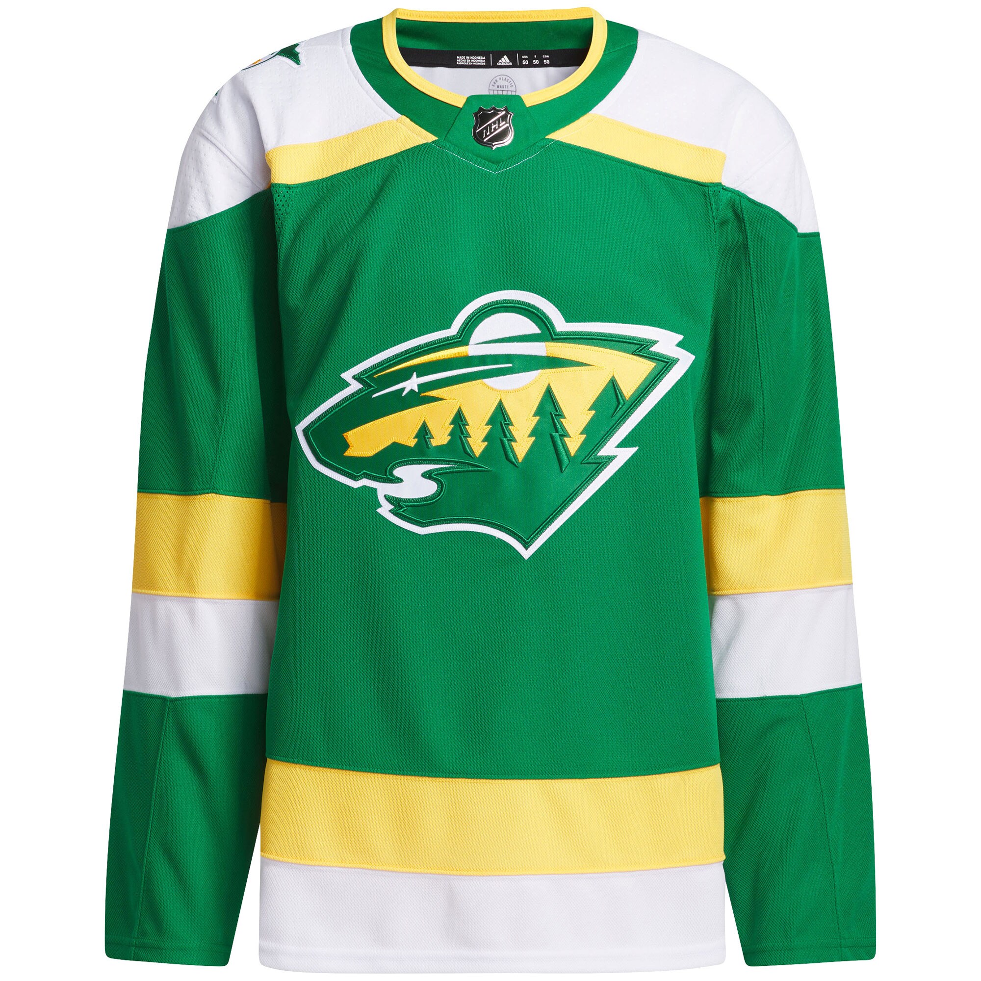 Minnesota Wild adidas 2023\/24 Alternate Primegreen Authentic Jersey\u00c2\u00a0\u00e2\u20ac\u201c Green