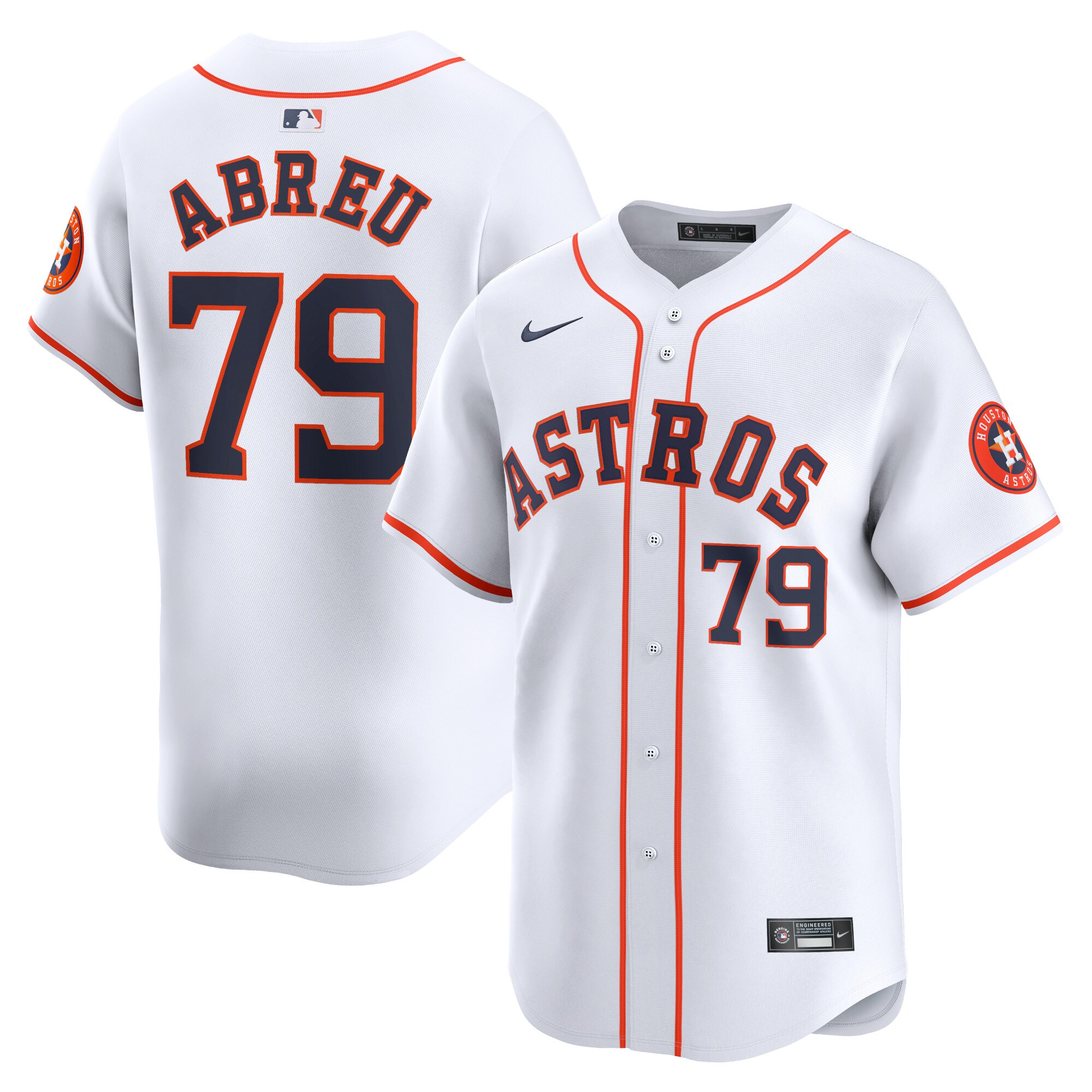 Jose Abreu Houston Astros  Home Limited Player Jersey - White