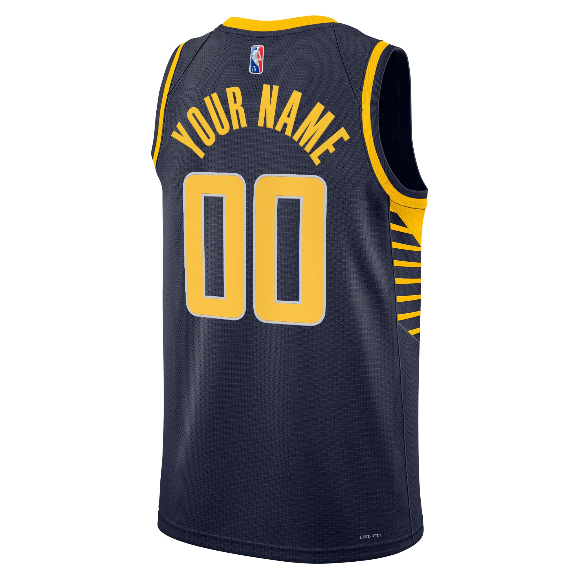 Indiana Pacers  2021\/22 Diamond Swingman Custom Jersey - Icon Edition - Navy