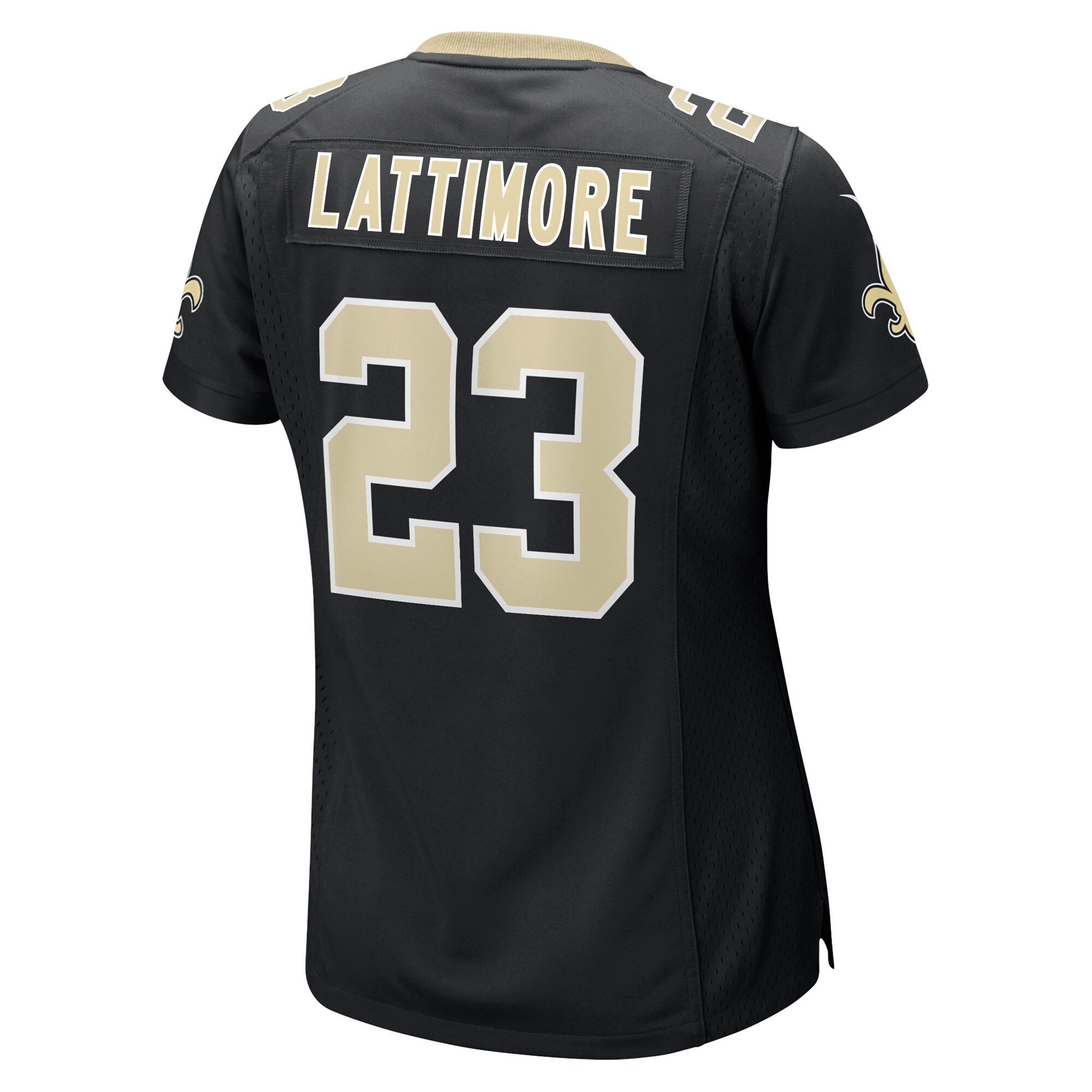 Marshon Lattimore New Orleans Saints  Women's Team Game Jersey -  Black