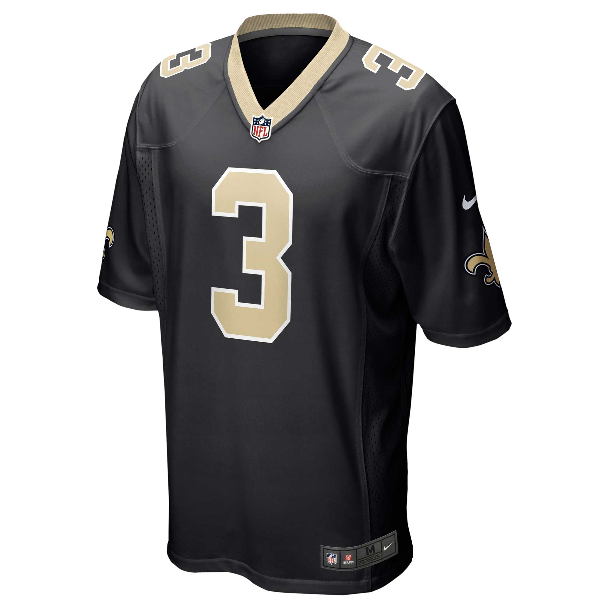 Wil Lutz New Orleans Saints  Game Jersey - Black