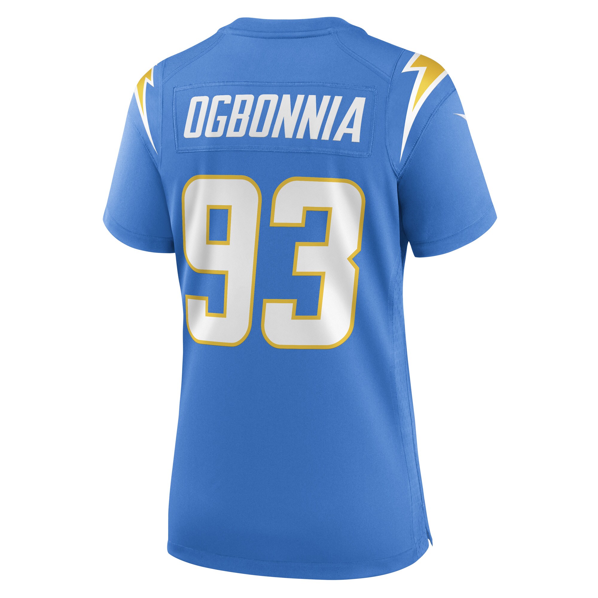 Otito Ogbonnia Los Angeles Chargers  Women's Game Player Jersey - Powder Blue