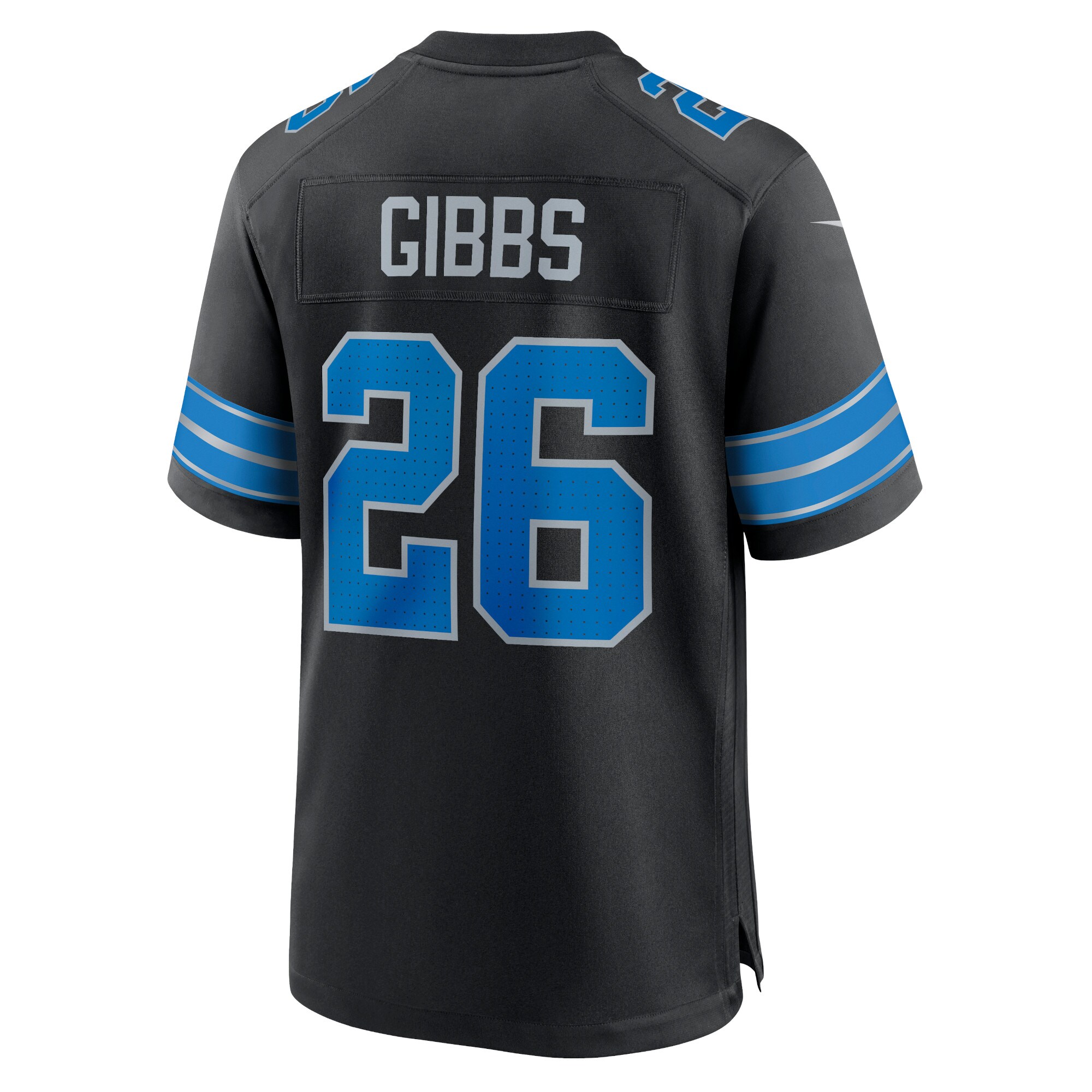 Jahmyr Gibbs Detroit Lions  2nd Alternate Game Jersey - Black