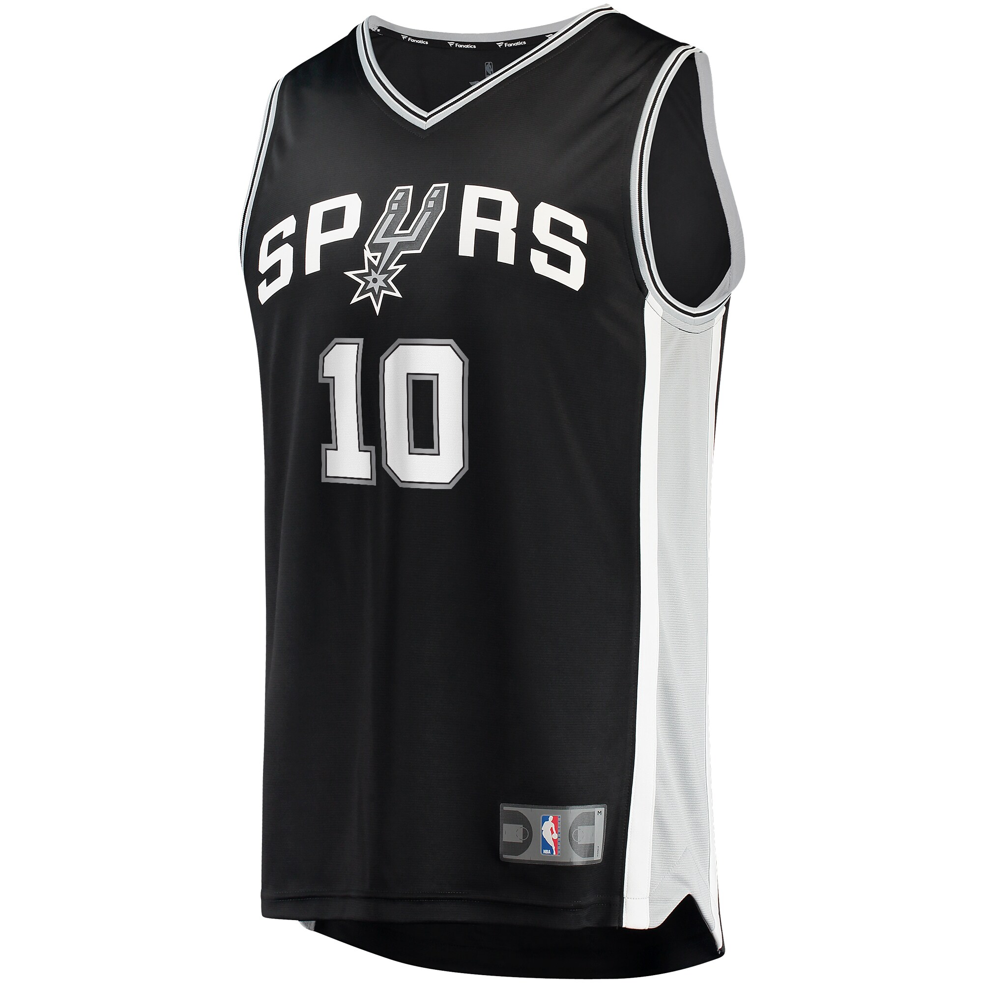 Jeremy Sochan San Antonio Spurs Fanatics Fast Break Replica Player Jersey - Icon Edition - Black