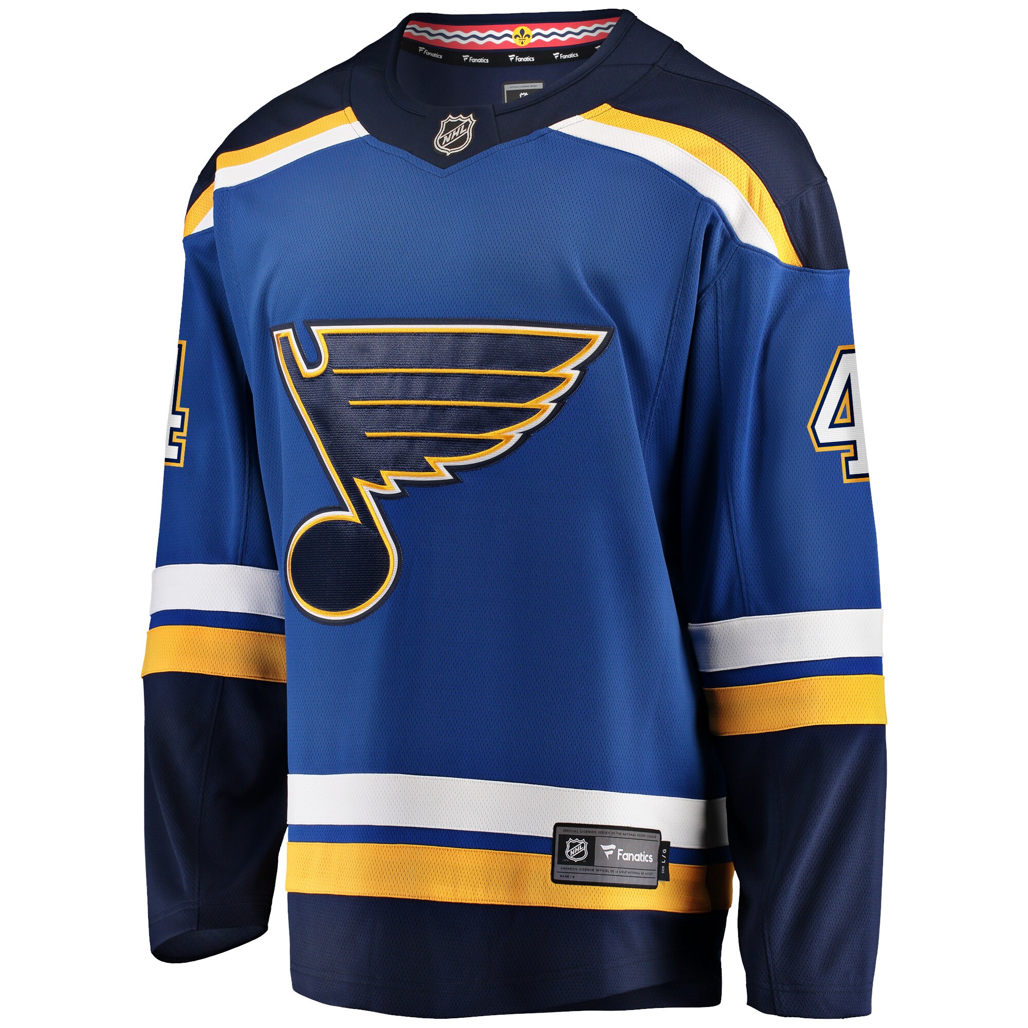 Nick Leddy St. Louis Blues Fanatics Home Breakaway Player Jersey - Blue