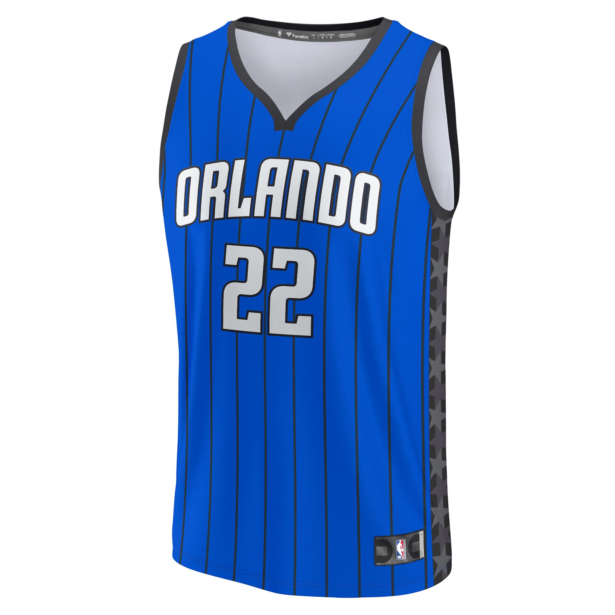 Franz Wagner Orlando Magic Fanatics Fast Break Replica Player Jersey - Statement Edition - Blue