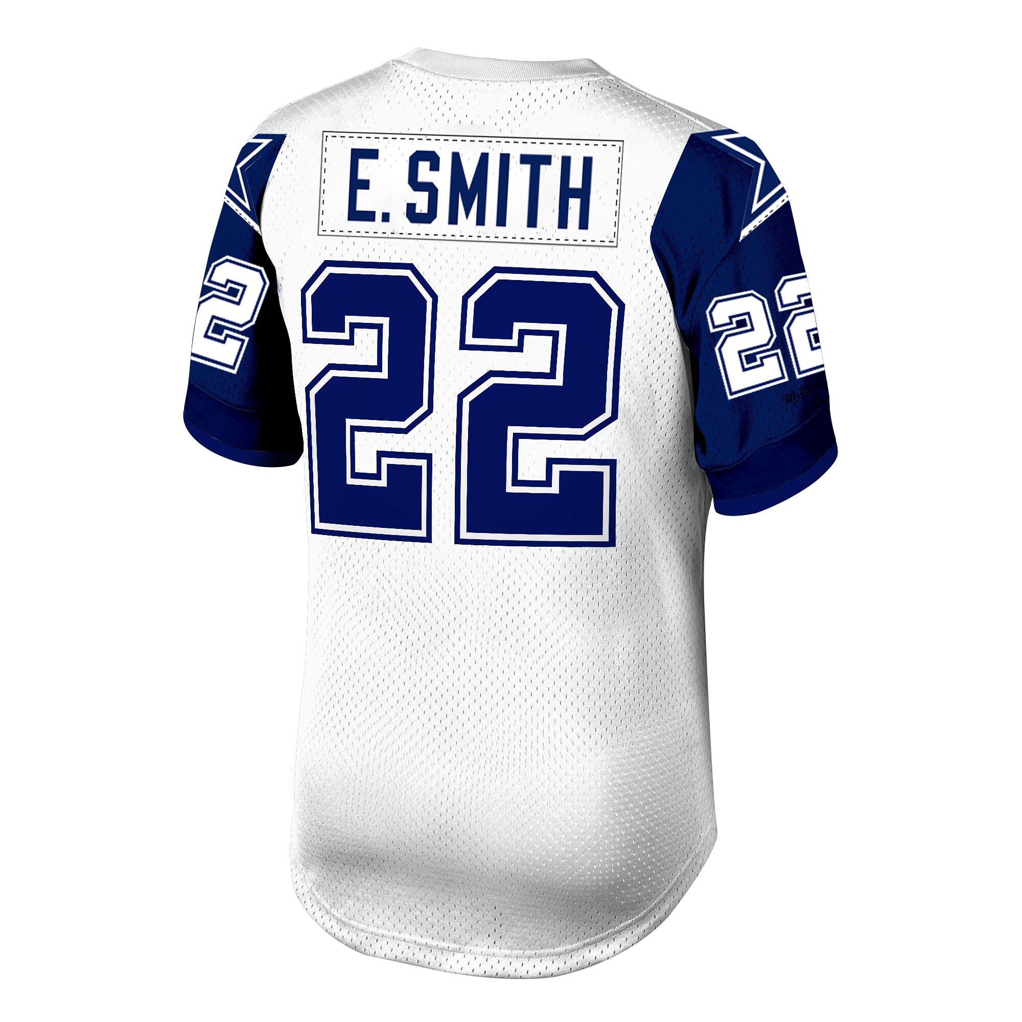 Emmitt Smith Dallas Cowboys 1996 Mitchell & Ness Authentic Throwback Retired Player Jersey - White