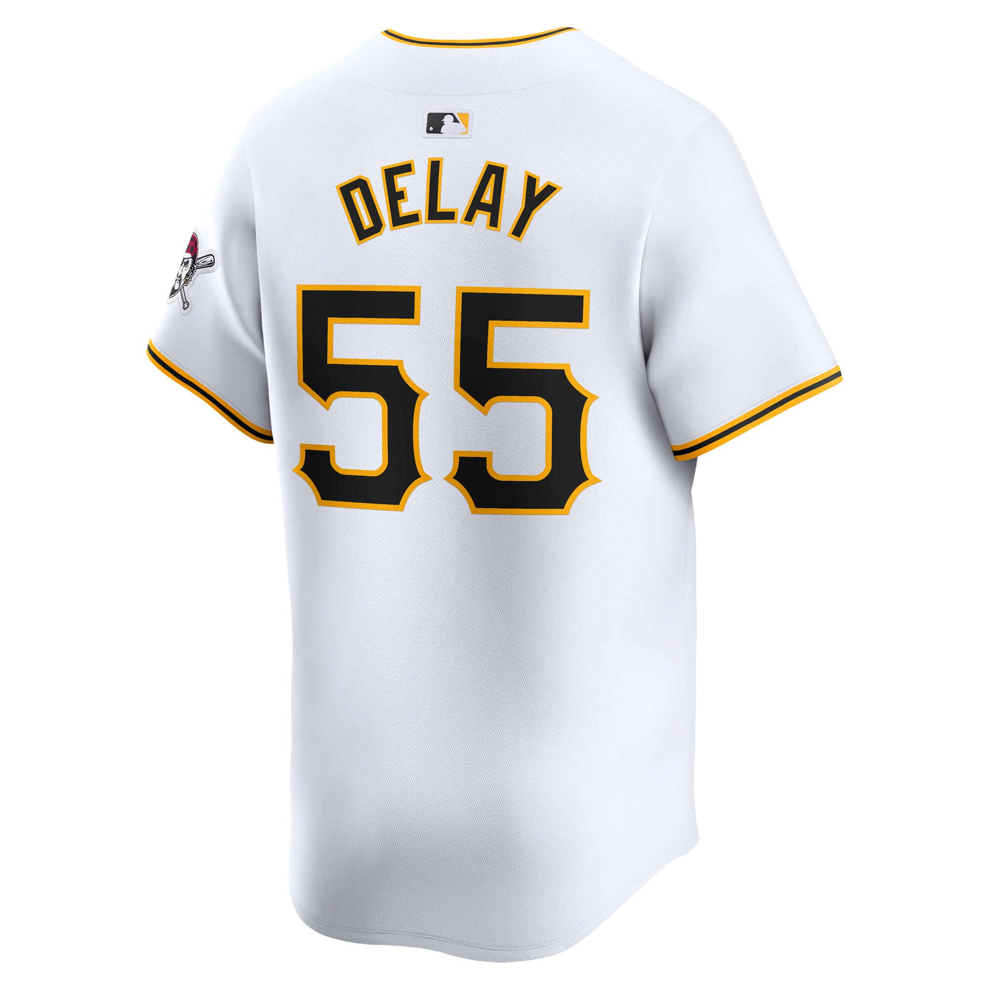 Jason Delay Pittsburgh Pirates  Home Limited Player Jersey\u00c2\u00a0\u00e2\u20ac\u201c White