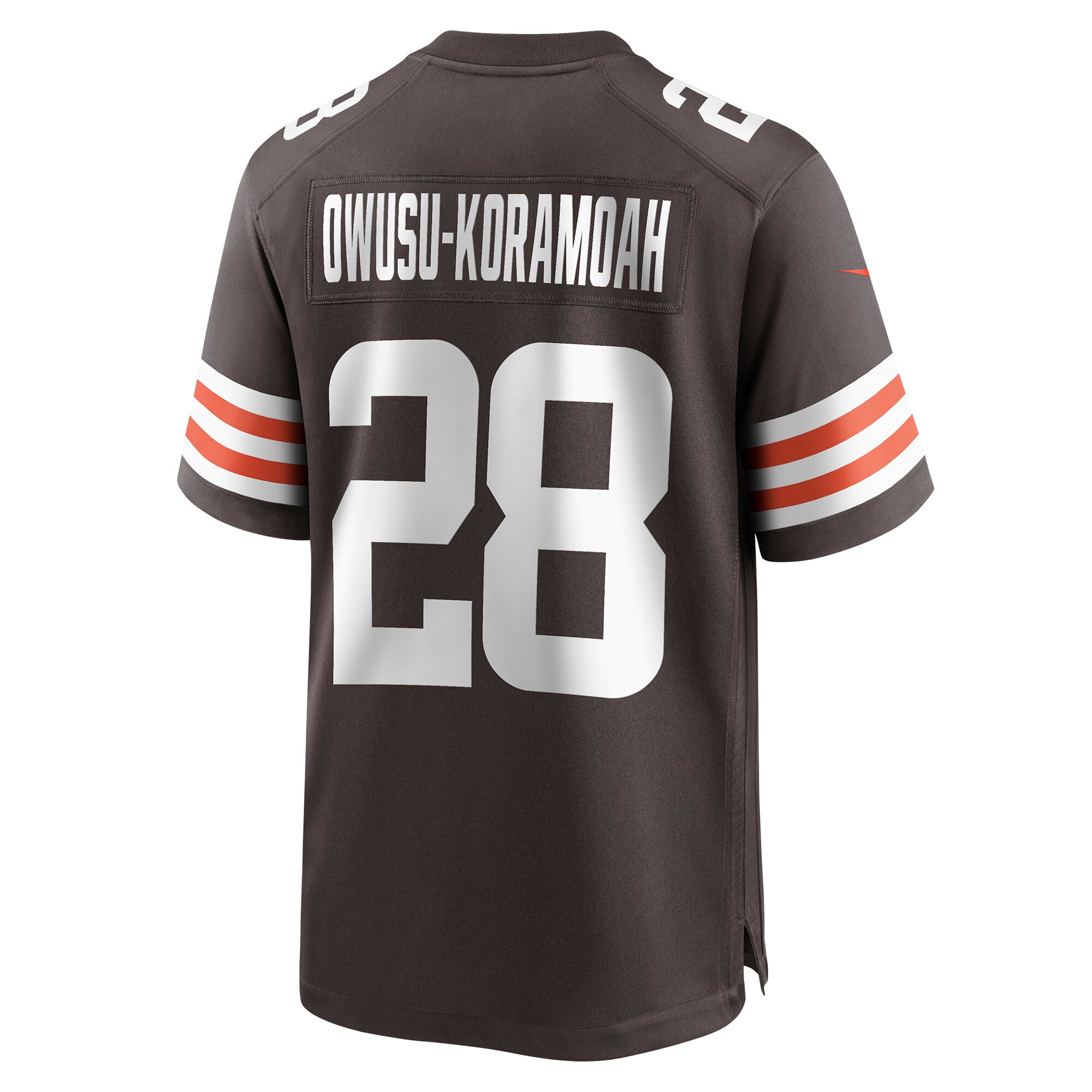 Jeremiah Owusu-Koramoah Cleveland Browns Nike Game Player Jersey - Brown