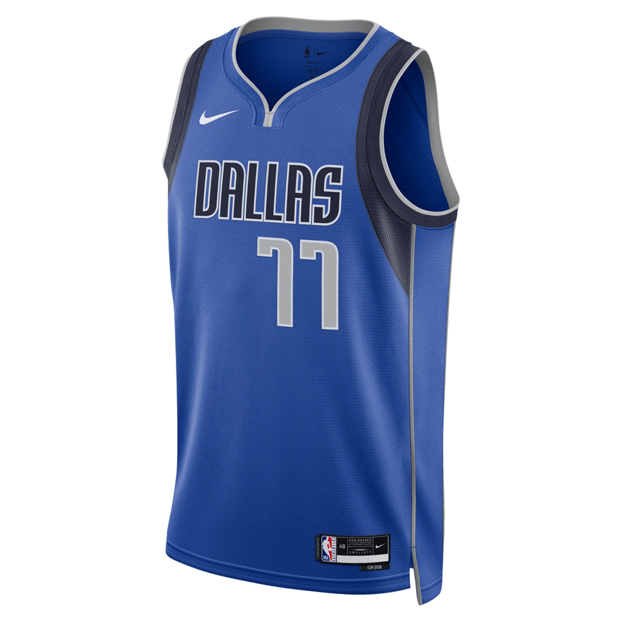 Luka Don\u00c4\u008di\u00c4\u2021 Dallas Mavericks  Unisex Swingman Jersey - Icon Edition - Blue