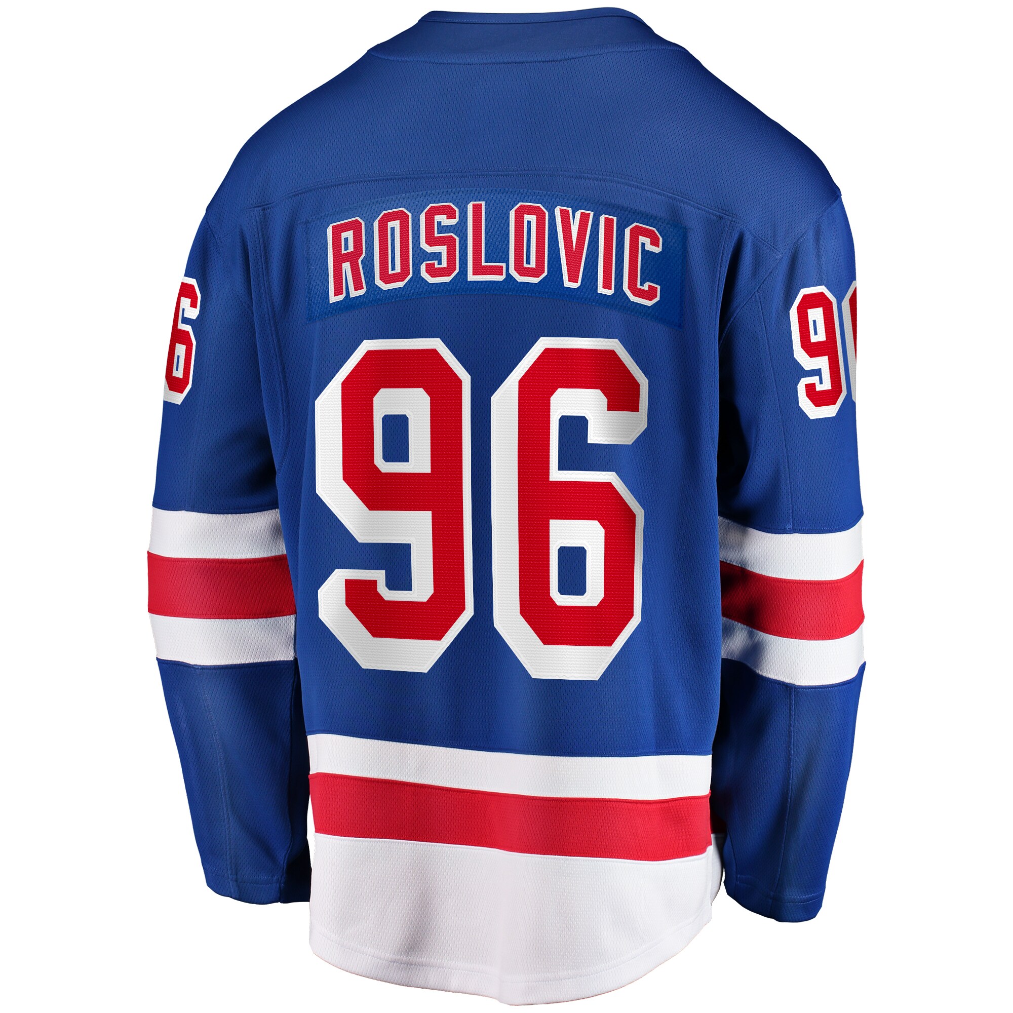 Jack Roslovic New York Rangers Fanatics Home Premier\u00c2\u00a0Breakaway Player Jersey - Blue