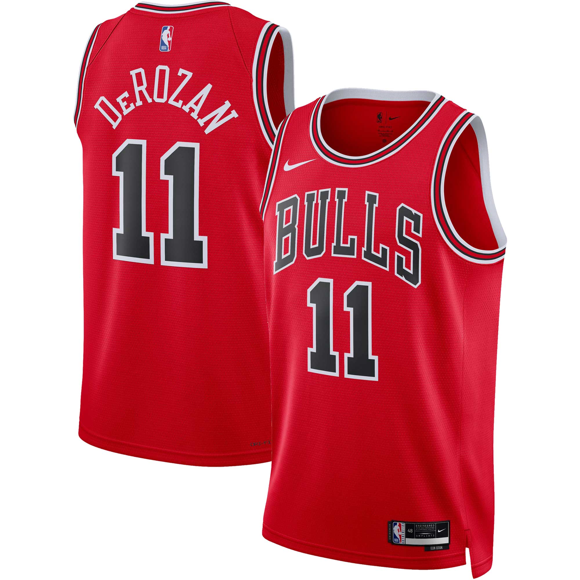 DeMar DeRozan Chicago Bulls  Unisex Swingman Jersey - Icon Edition - Red