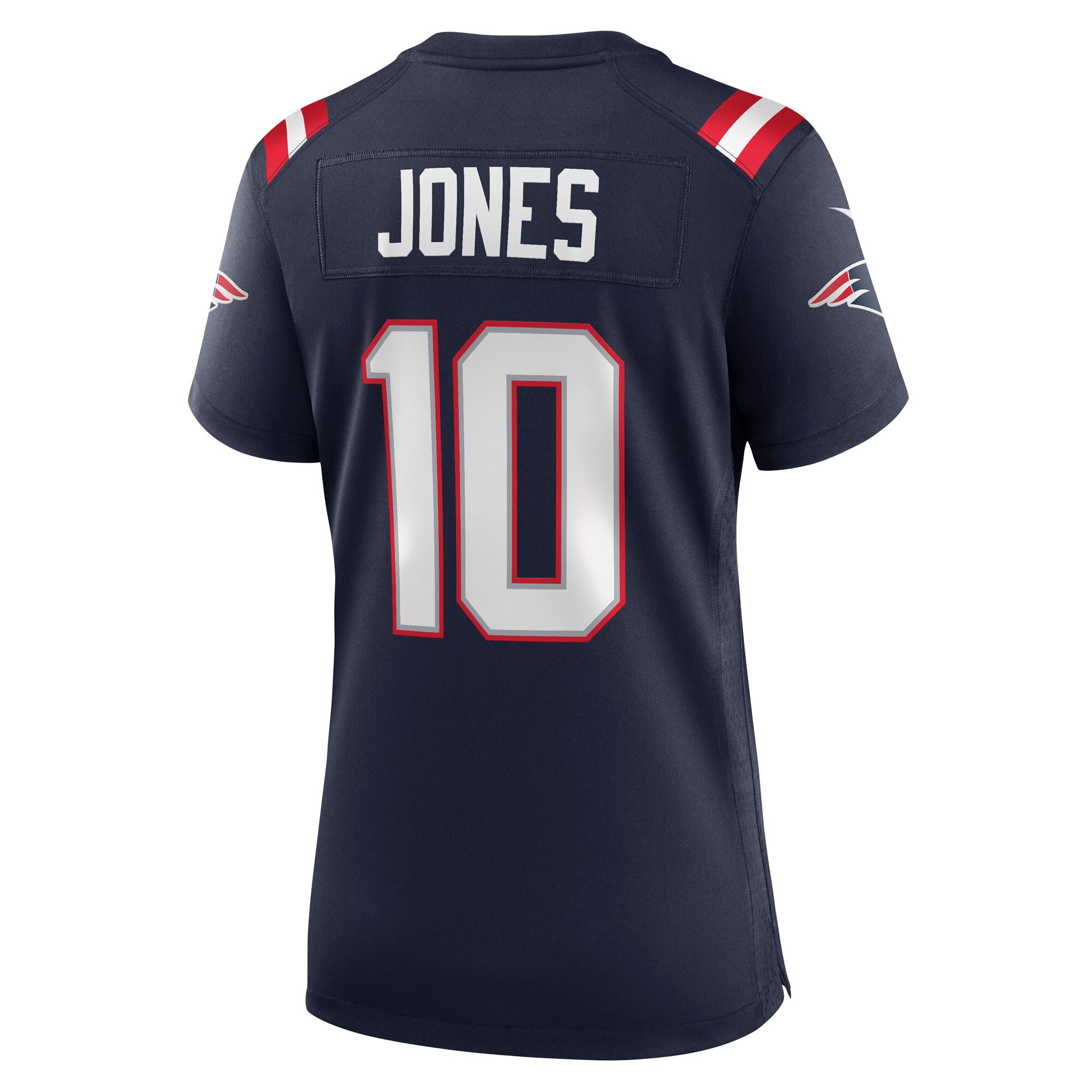 Mac Jones New England Patriots  Women's Player Jersey - Navy