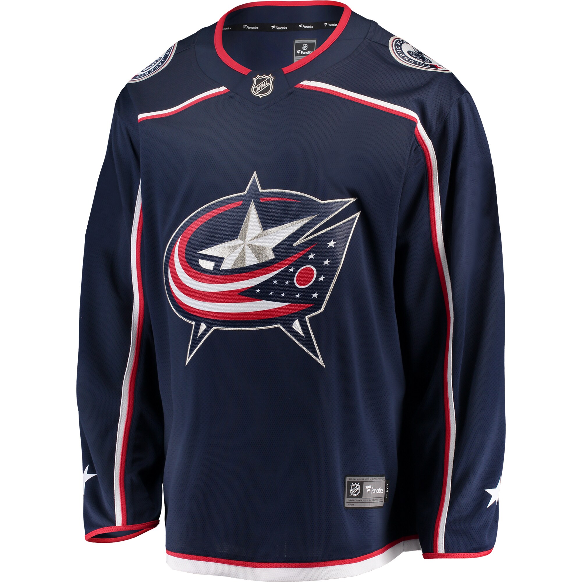 Columbus Blue Jackets Fanatics Breakaway Home Jersey - Navy