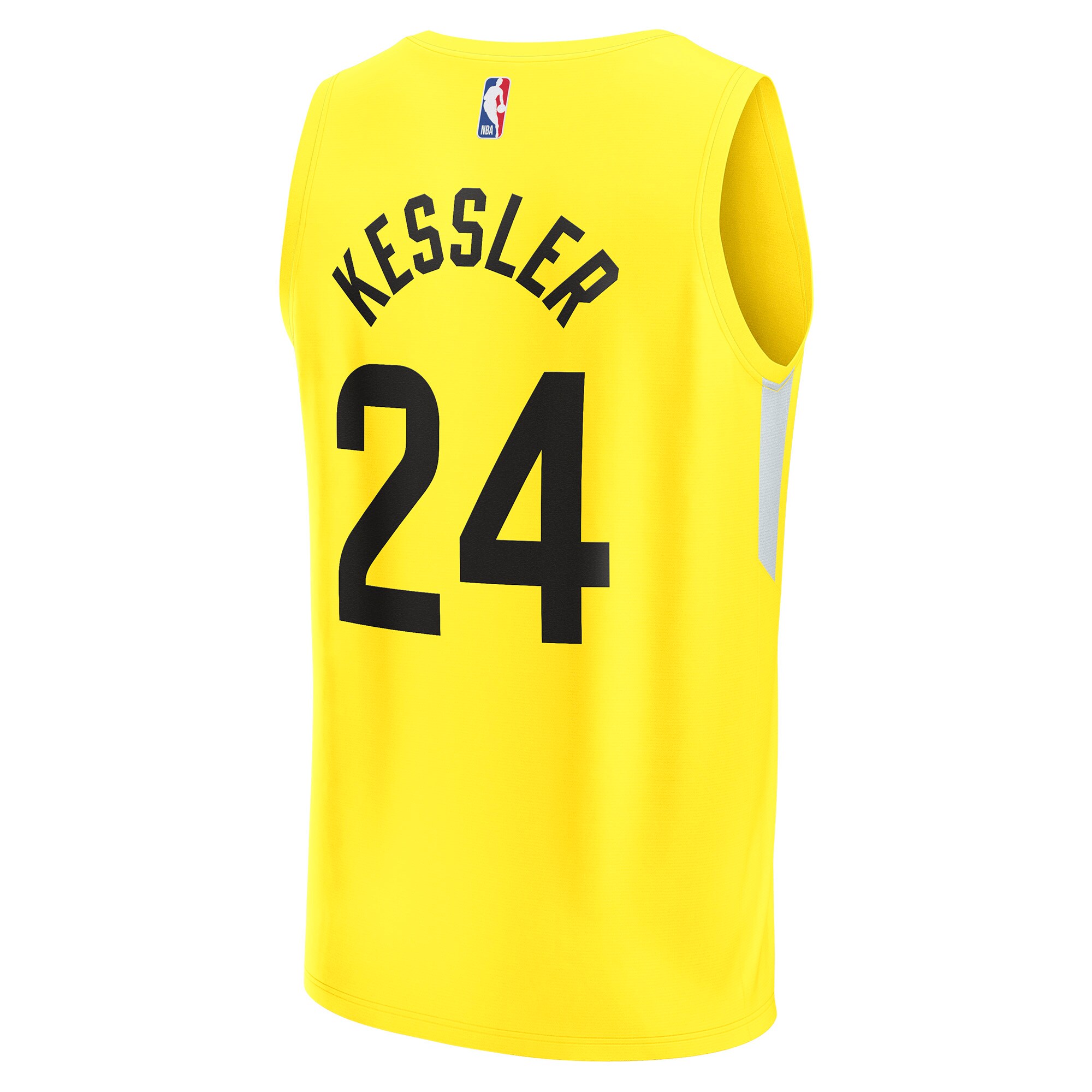 Walker Kessler Utah Jazz Fanatics Fast Break Replica Player Jersey - Icon Edition - Yellow