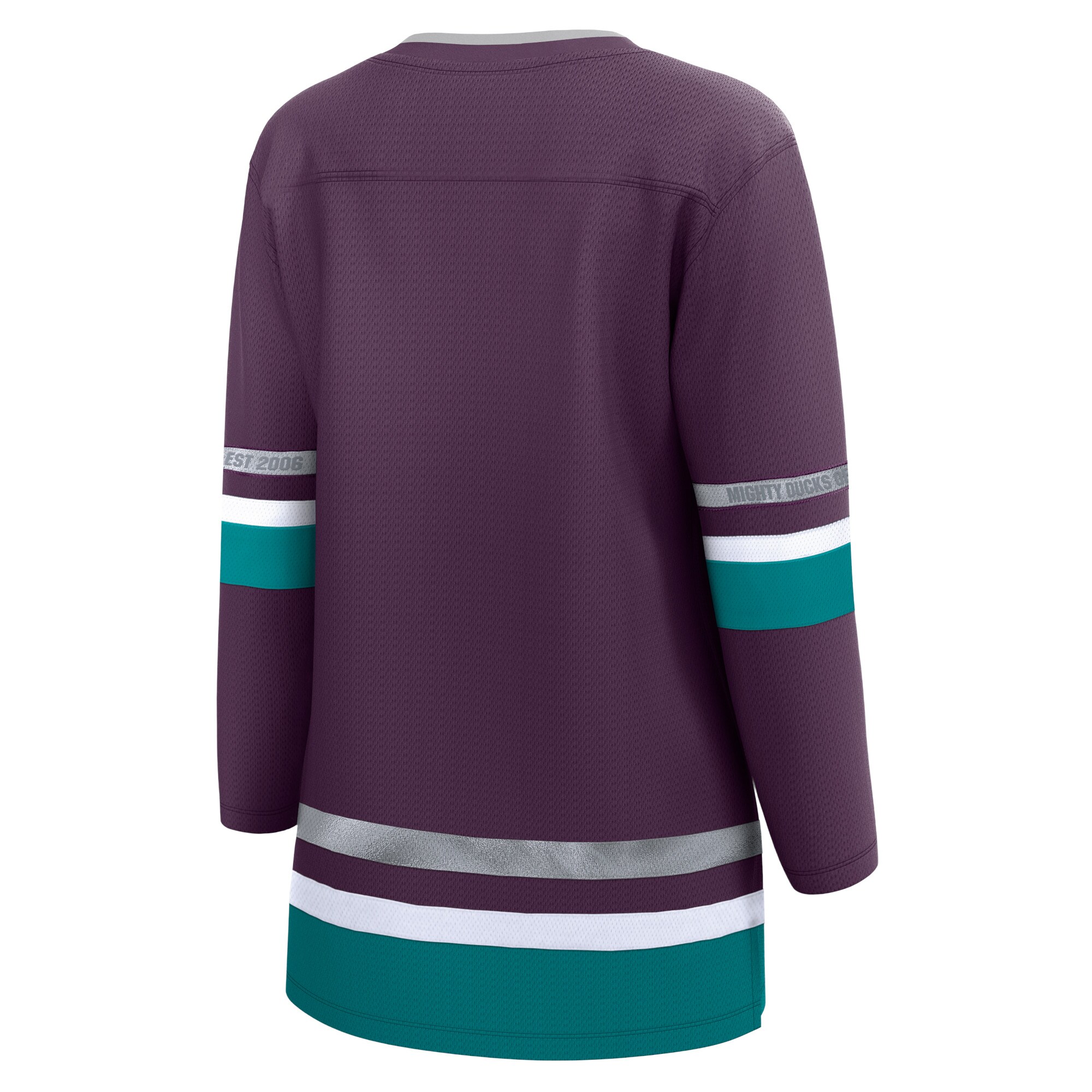 Anaheim Ducks Fanatics Women's 30th Anniversary Premier Breakaway Jersey\u00c2\u00a0\u00e2\u20ac\u201c Purple