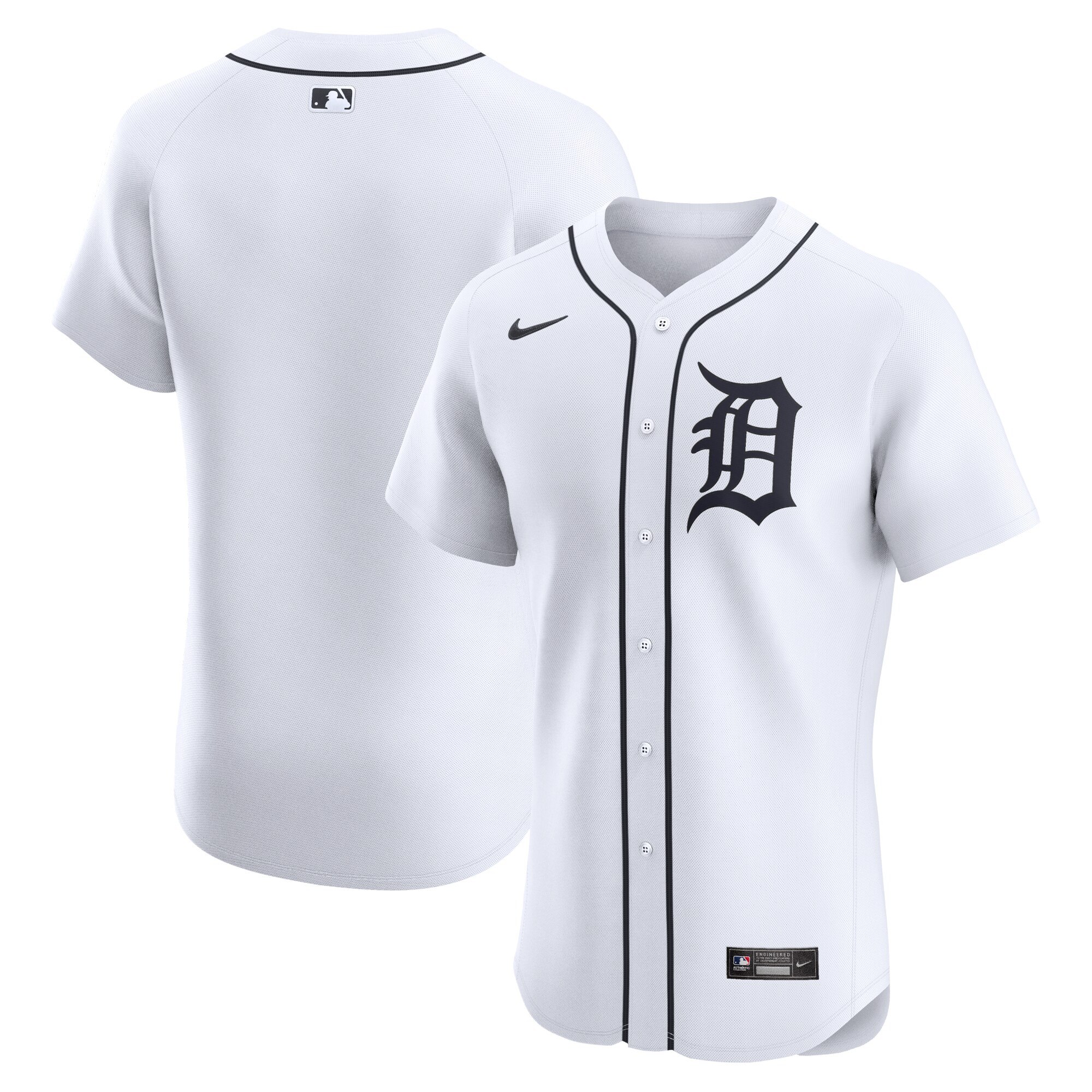 Detroit Tigers  Home Elite Jersey - White