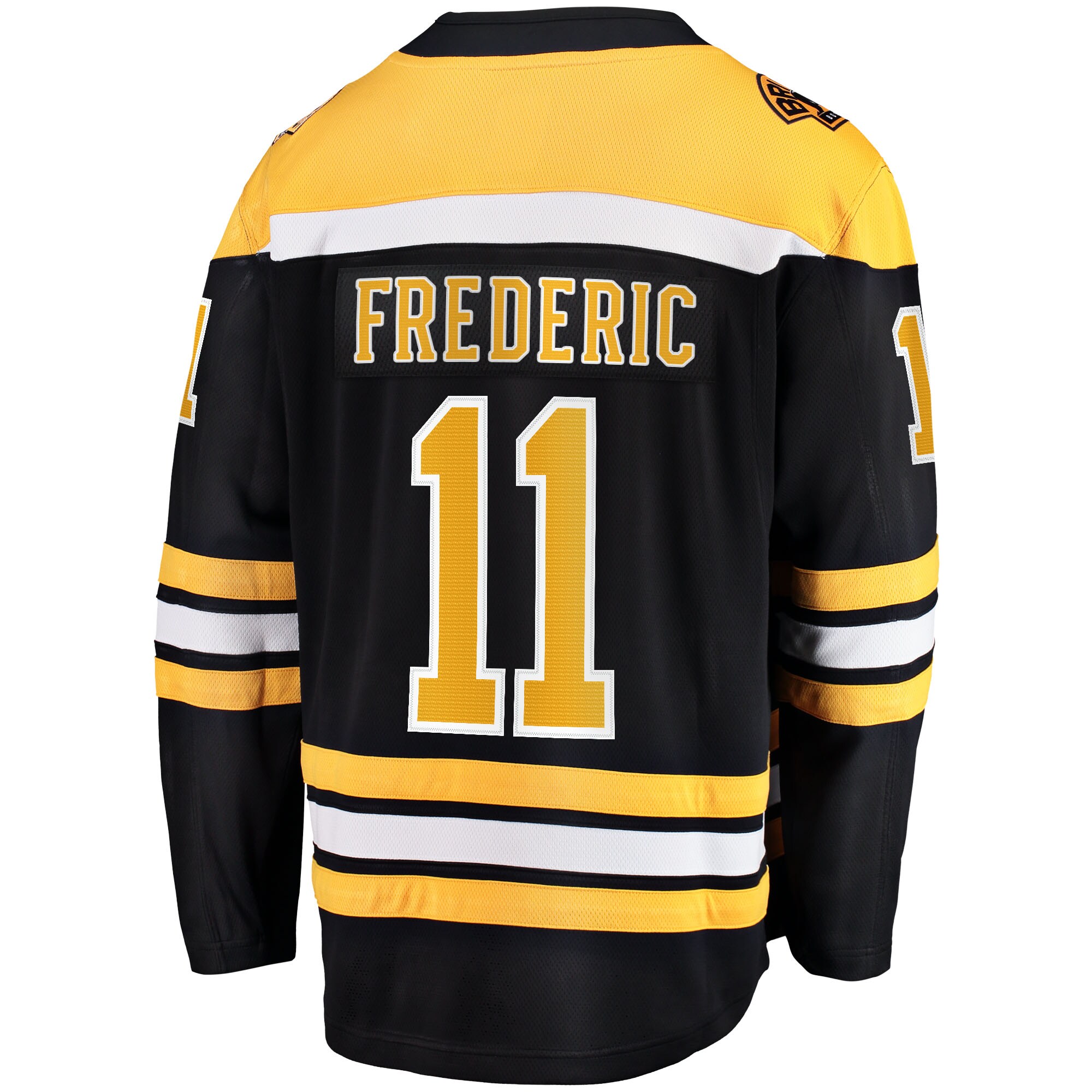 Trent Frederic Boston Bruins Fanatics Home Breakaway Player Jersey - Black