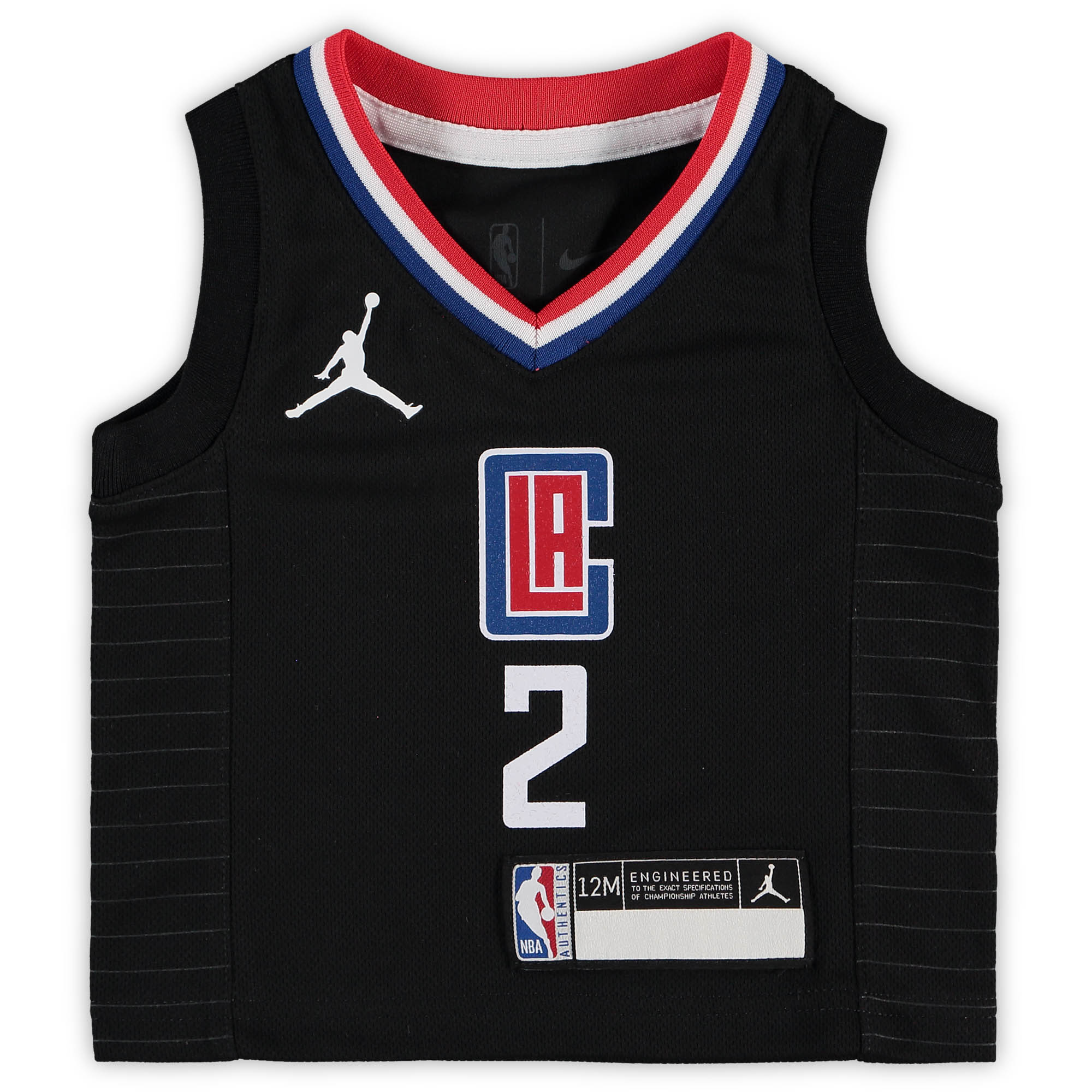 Kawhi Leonard LA Clippers Jordan Brand Infant 2020\/21 Jersey - Statement Edition - Black