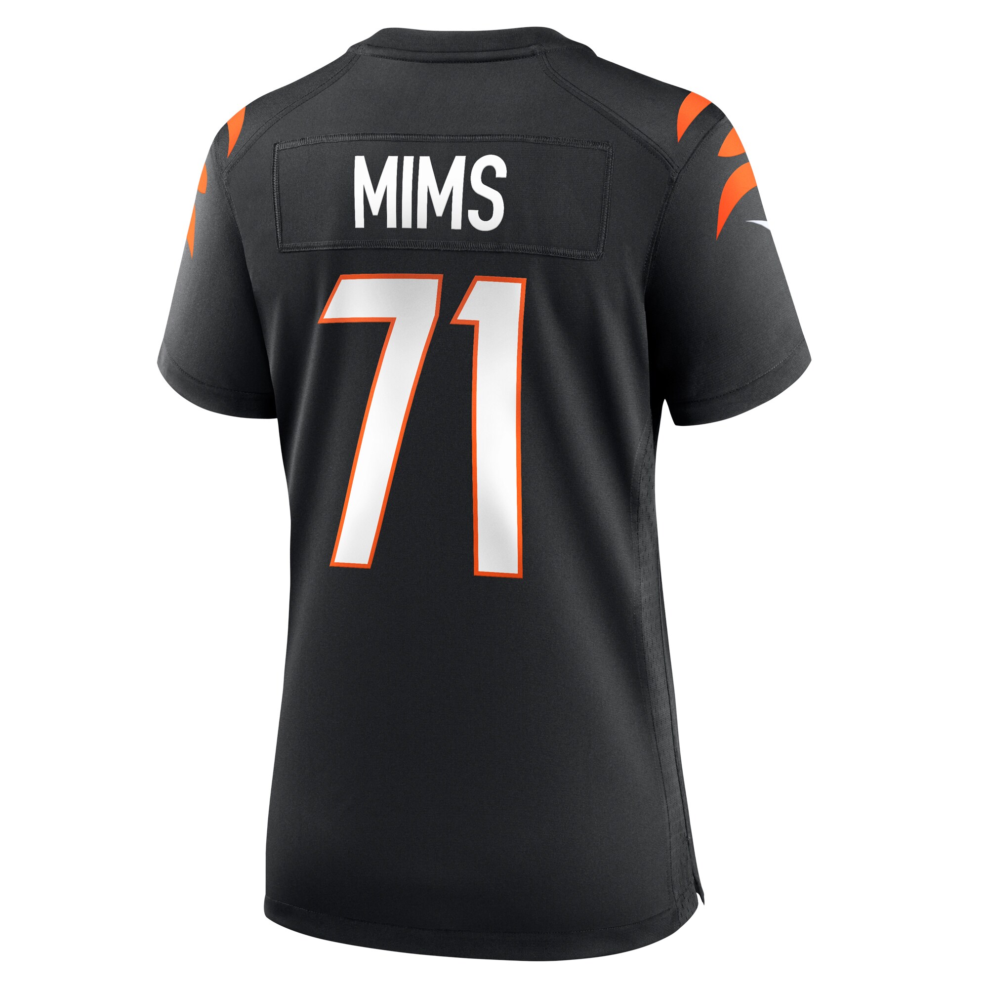 Amarius Mims Cincinnati Bengals  Women's Game Jersey -  Black