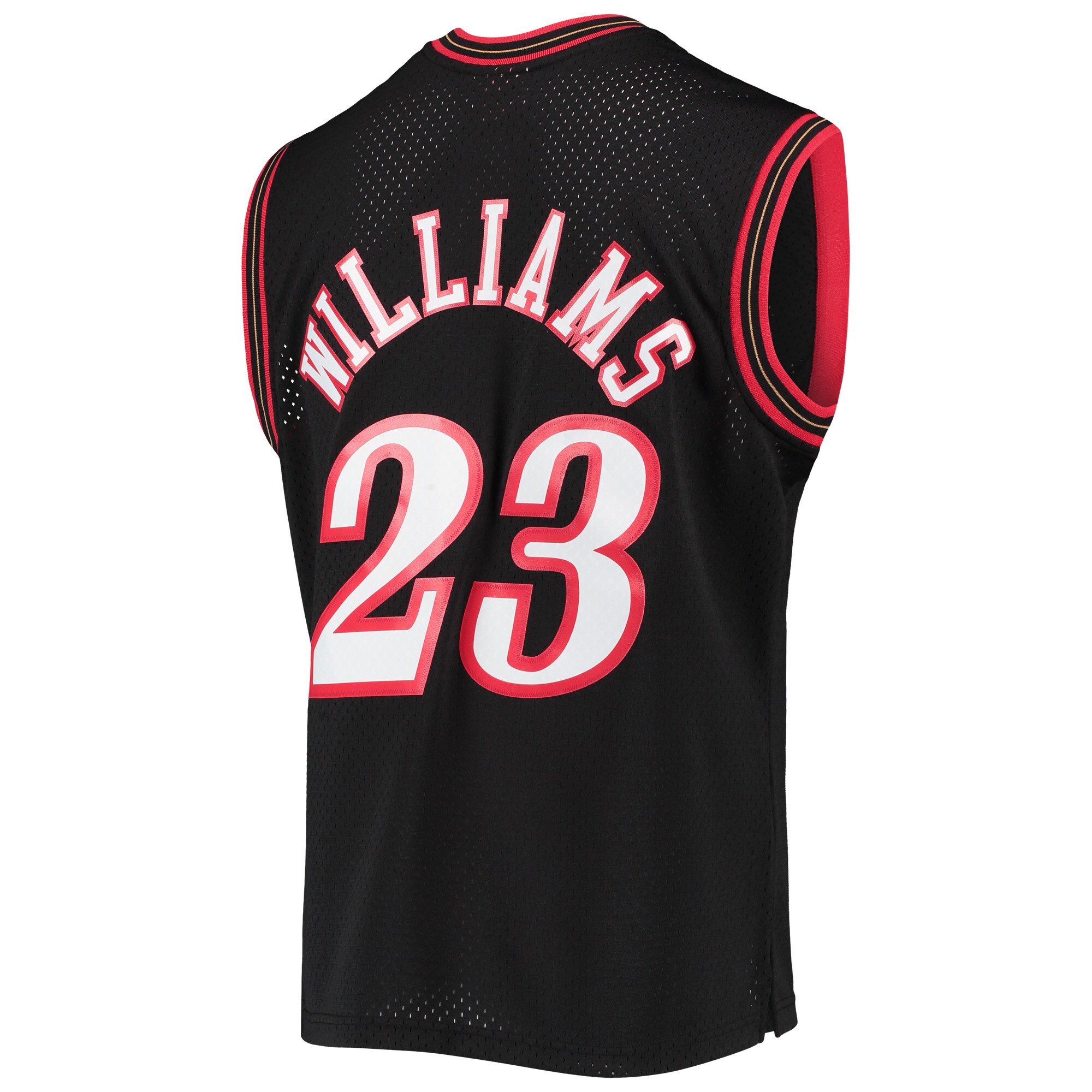 Lou Williams Philadelphia 76ers Mitchell & Ness 2005\/06 Hardwood Classics Swingman Jersey - Black