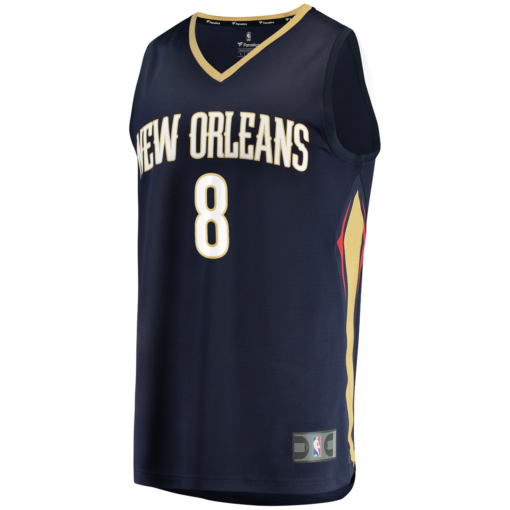 Naji Marshall New Orleans Pelicans Fanatics Fast Break Replica Jersey - Icon Edition - Navy