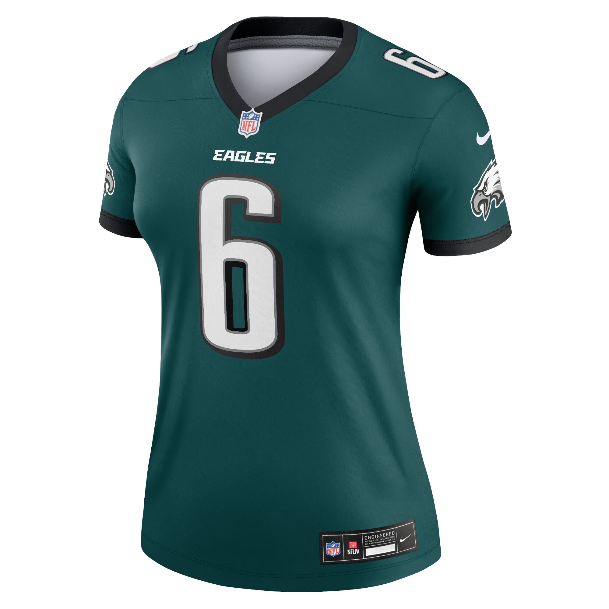 DeVonta Smith Philadelphia Eagles  Women's Legend Jersey - Midnight Green