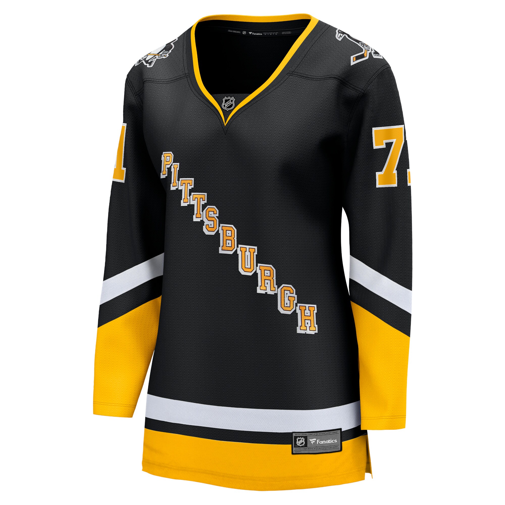 Evgeni Malkin Pittsburgh Penguins Fanatics Women's Alternate Premier Breakaway Player Jersey - Black