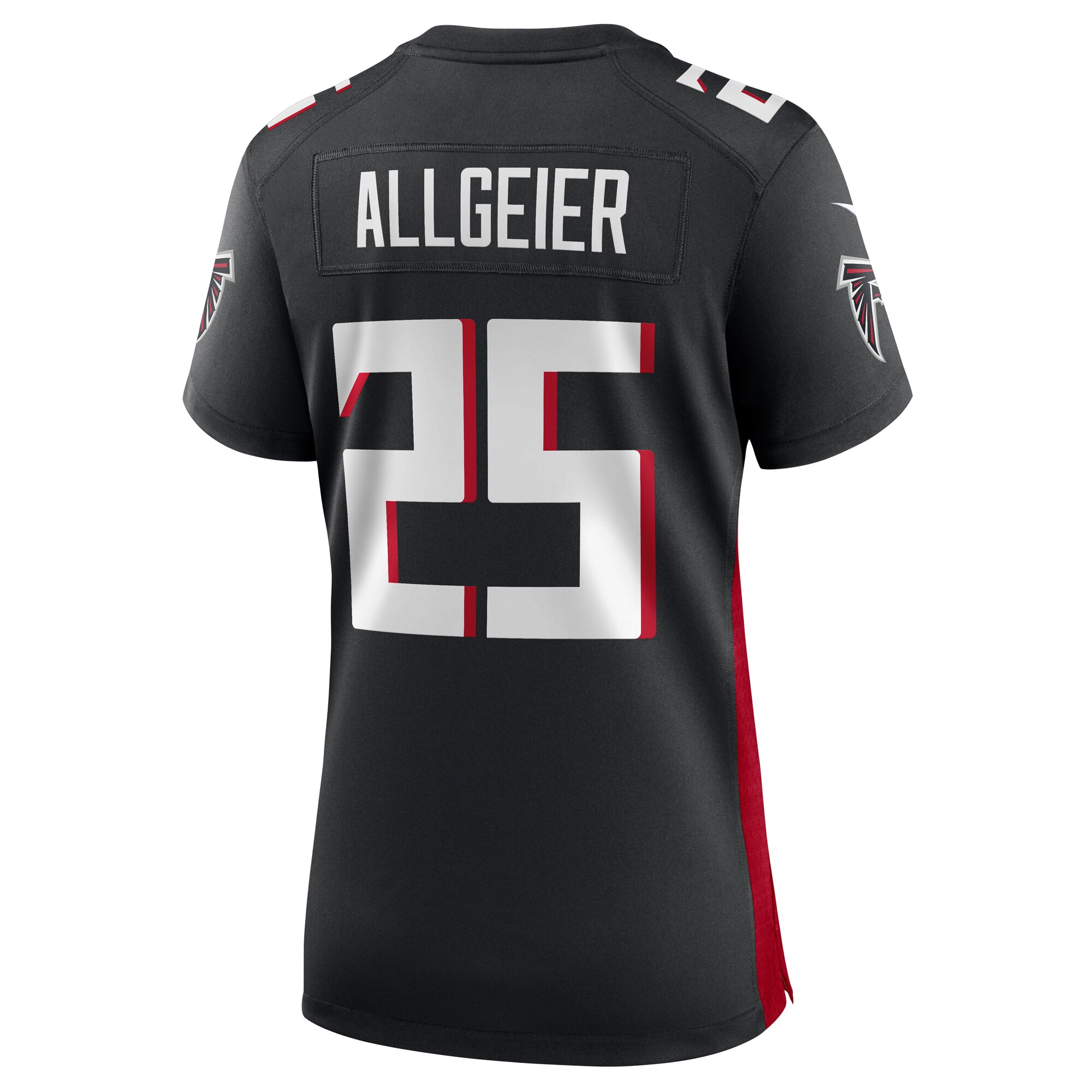 Tyler Allgeier Atlanta Falcons  Women's Player Game Jersey - Black