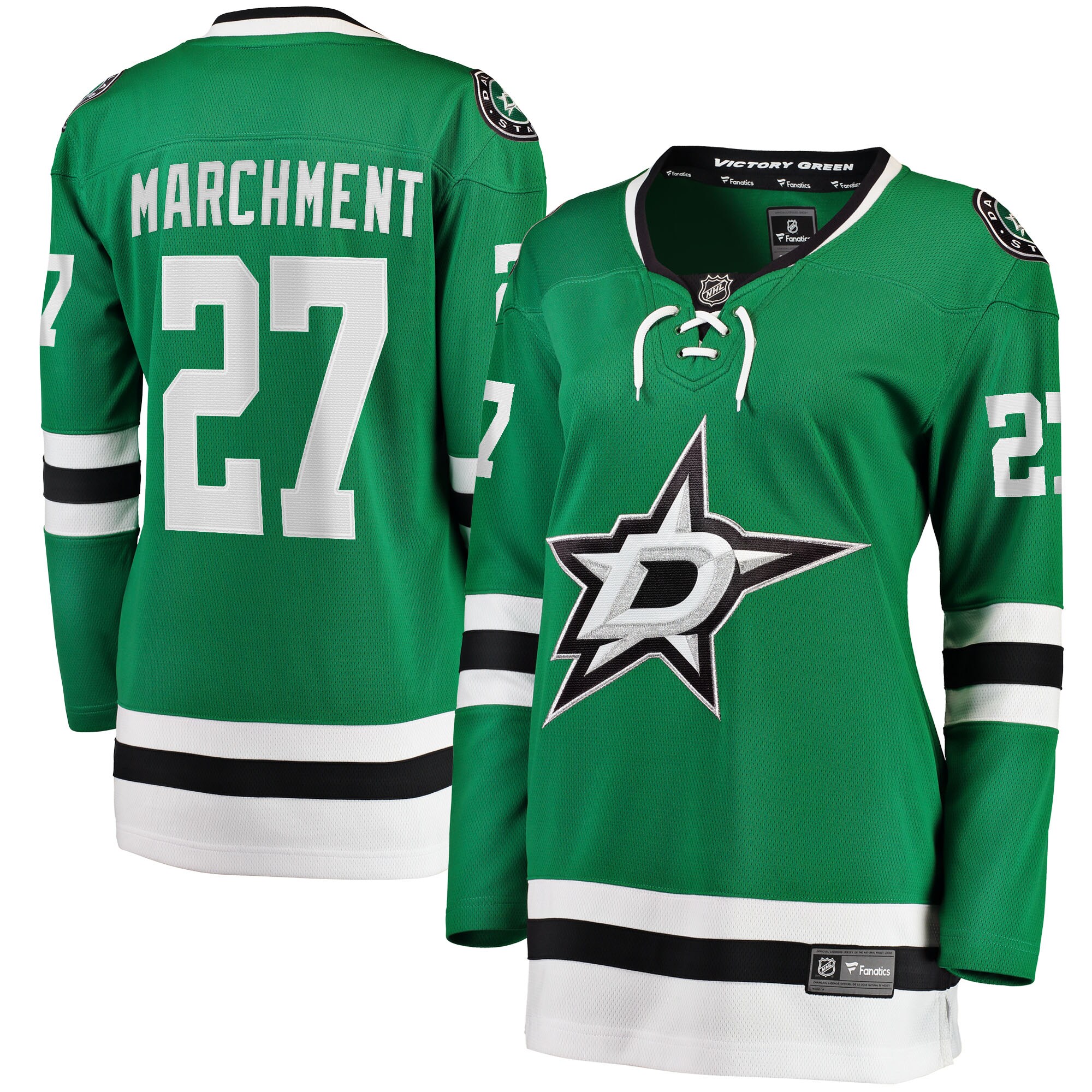 Mason Marchment Dallas Stars Fanatics Women's Home Breakaway Player Jersey - Kelly Green