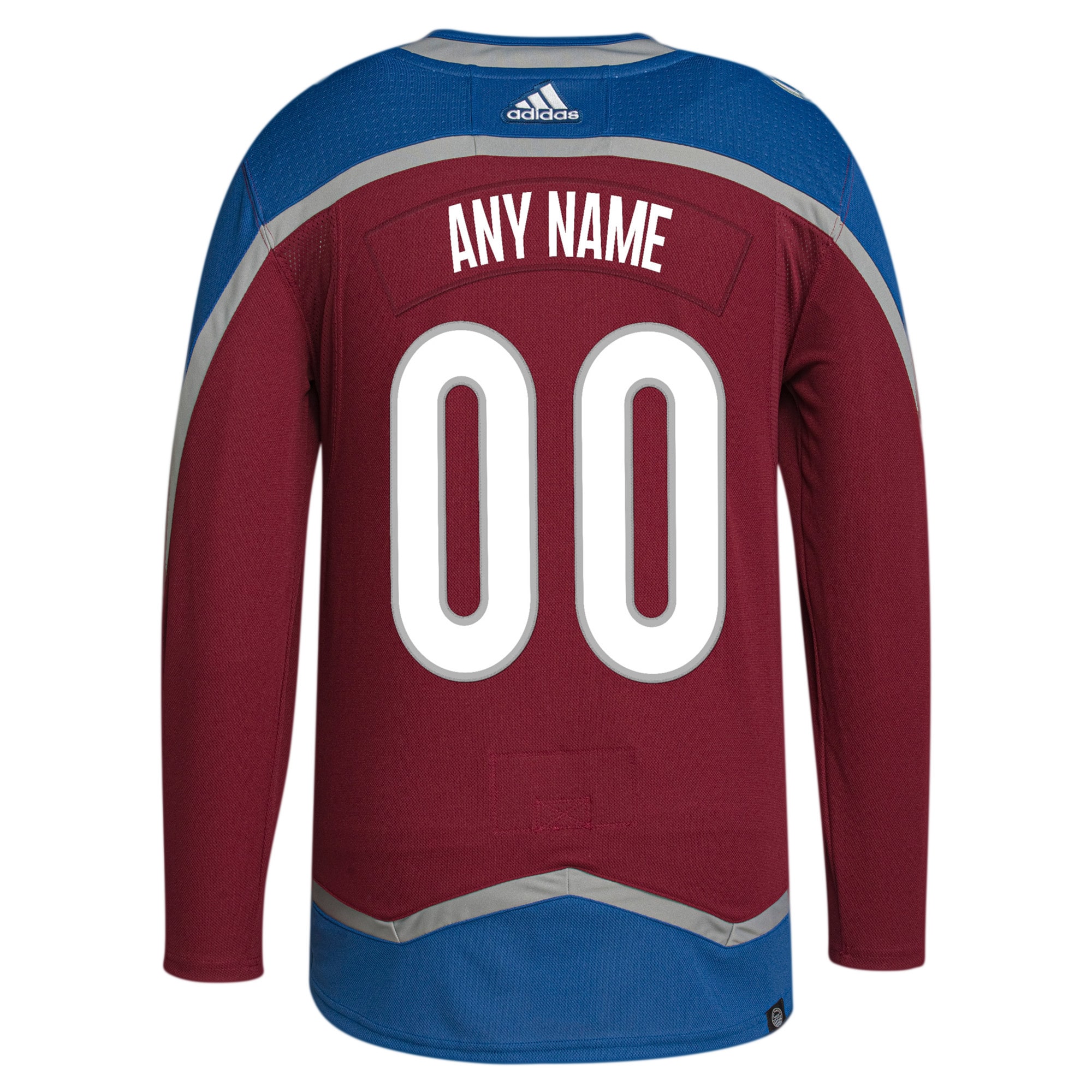 Colorado Avalanche adidas  Home  Primegreen Authentic Custom Jersey - Burgundy