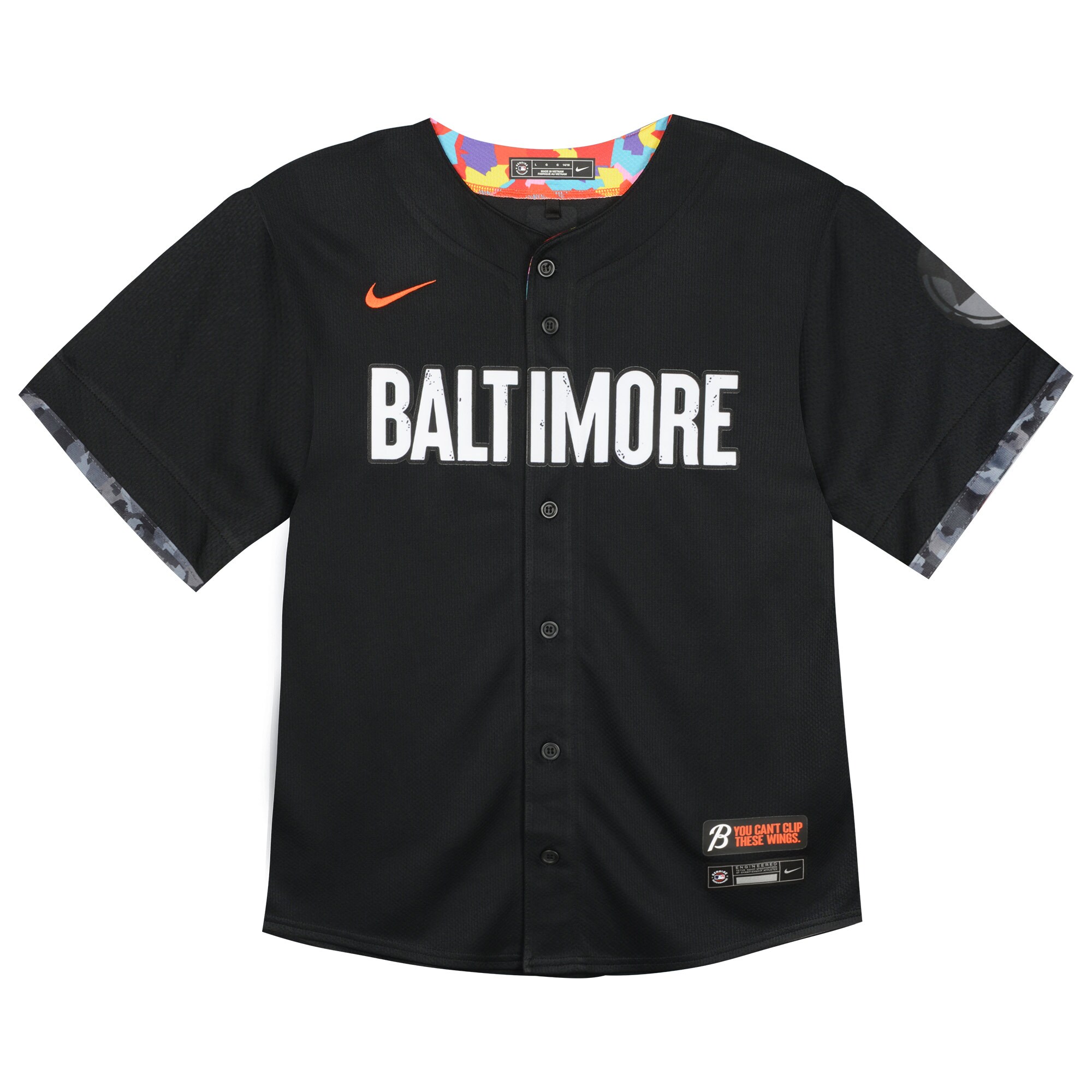 Baltimore Orioles  Toddler City Connect Limited Jersey - Black
