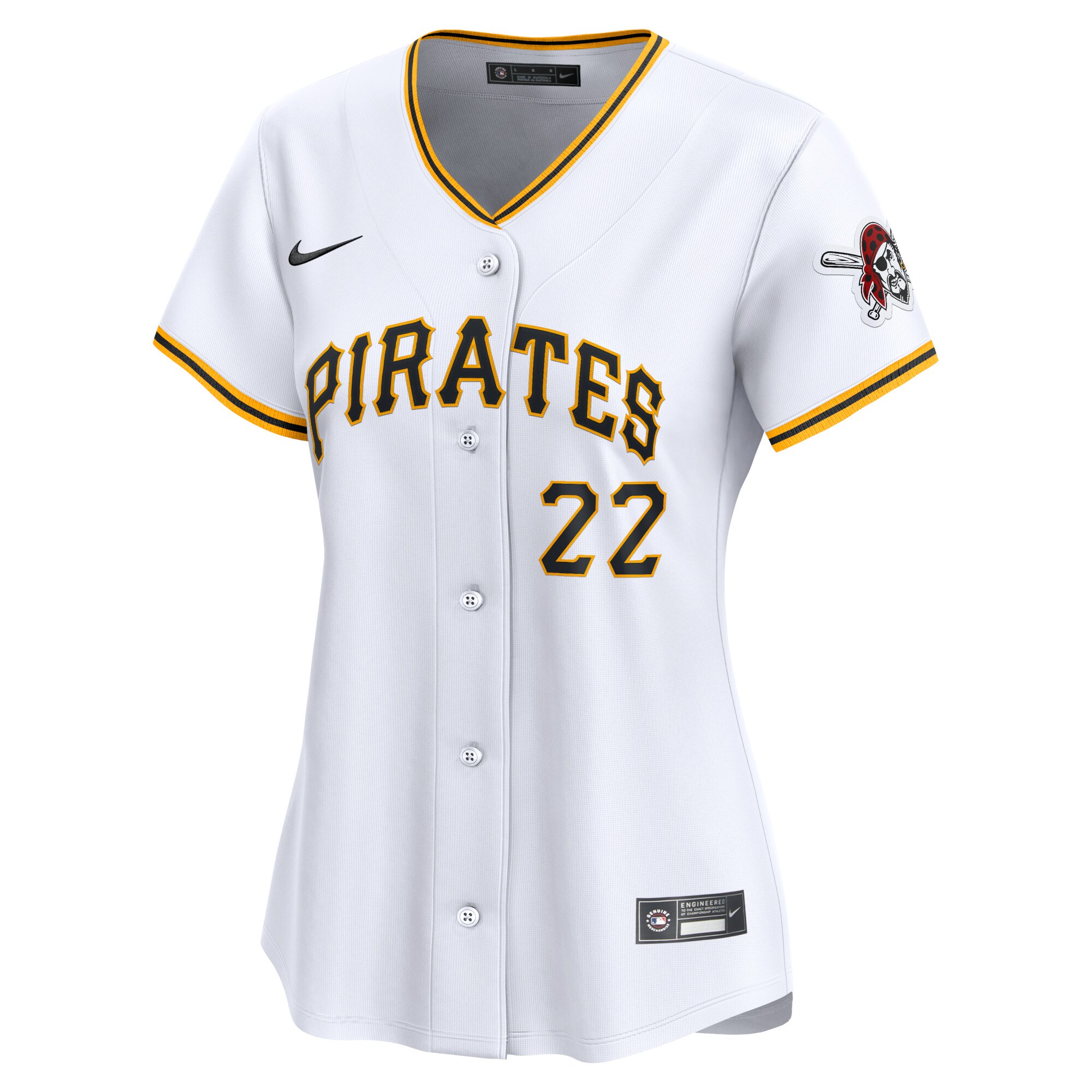 Andrew McCutchen Pittsburgh Pirates  Women's Home Limited Player Jersey - White