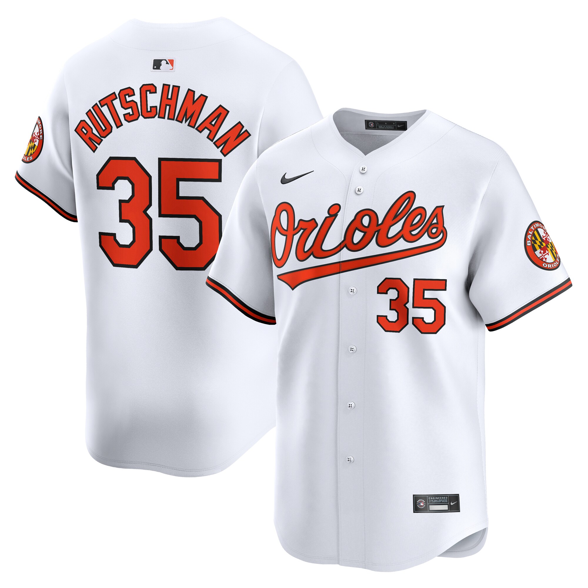 Adley Rutschman Baltimore Orioles  Youth Home Limited Player Jersey - White