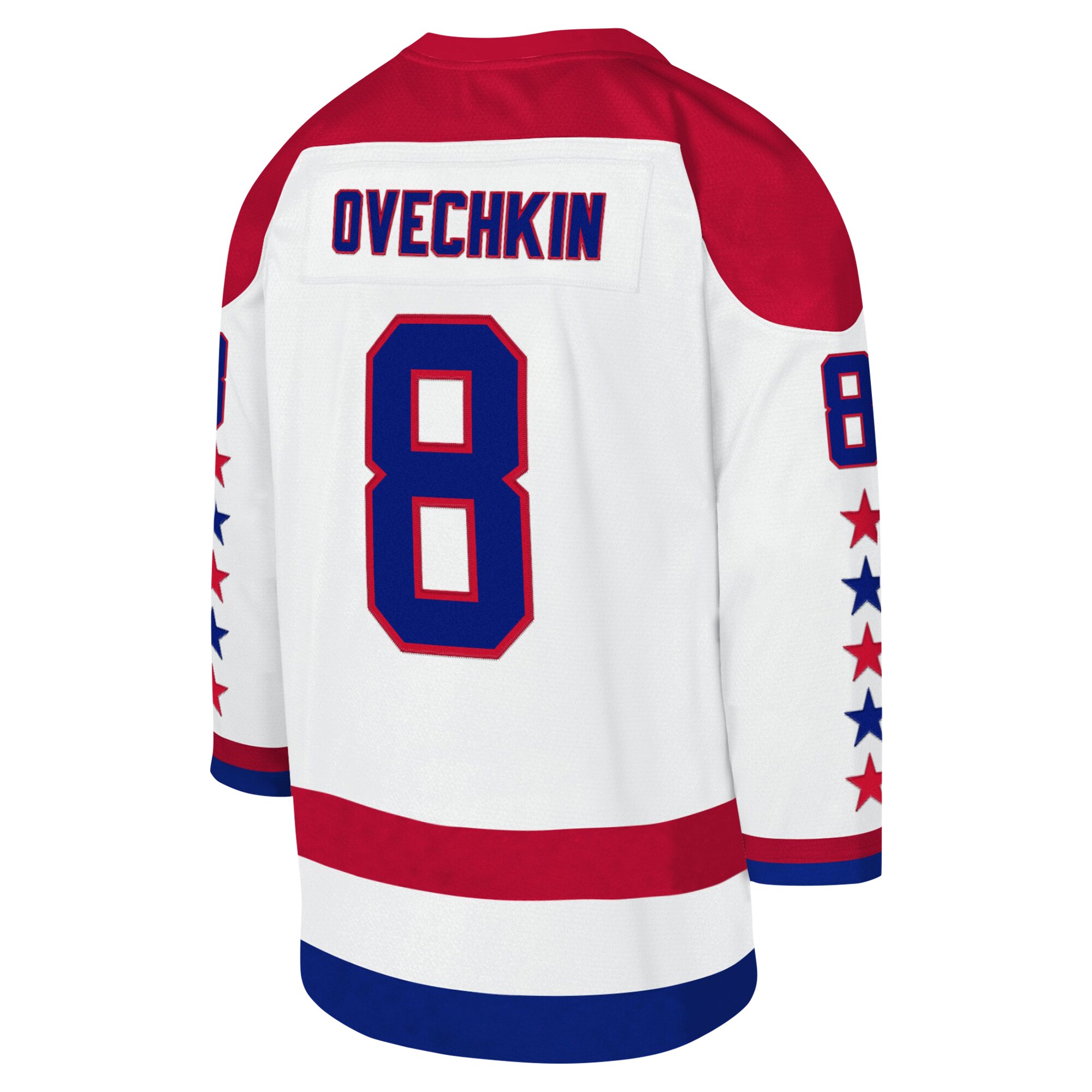 Alexander Ovechkin Washington Capitals Mitchell & Ness Youth 2012-13 Blue Line Captain Patch Player Jersey - White