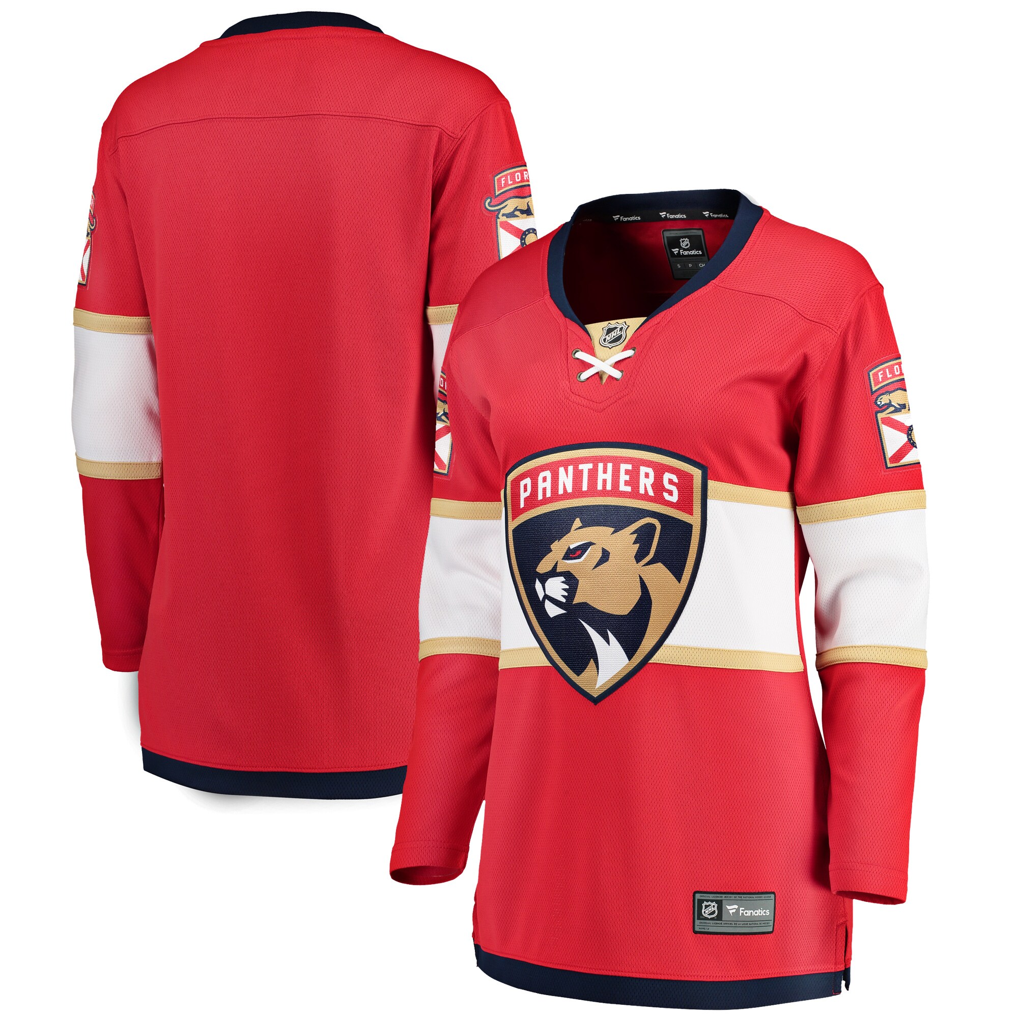 Florida Panthers Fanatics Women's Breakaway Home Jersey - Red