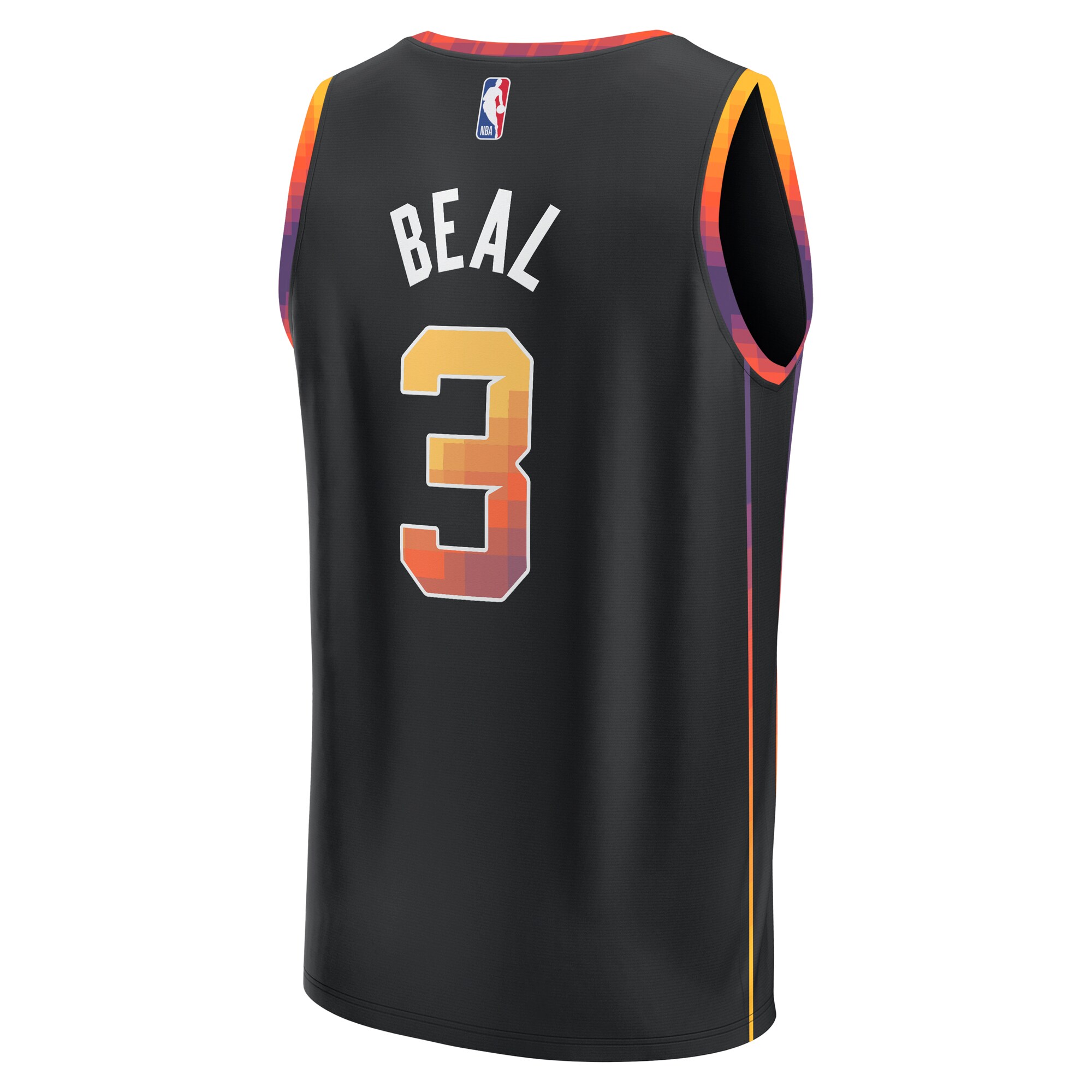 Bradley Beal Phoenix Suns Fanatics Fast Break Player Jersey - Statement Edition - Black
