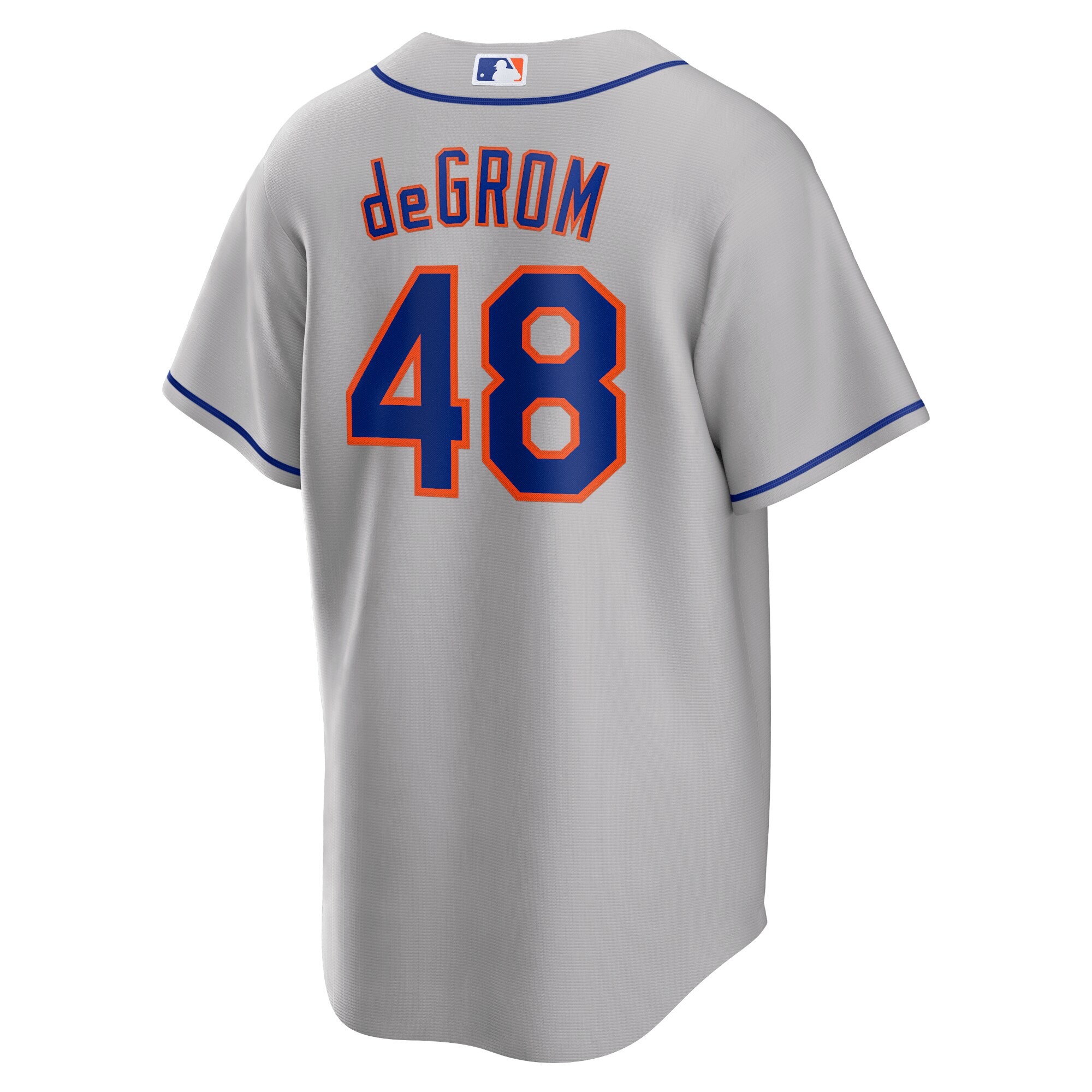 Jacob deGrom New York Mets  Road Replica Player Name Jersey - Gray