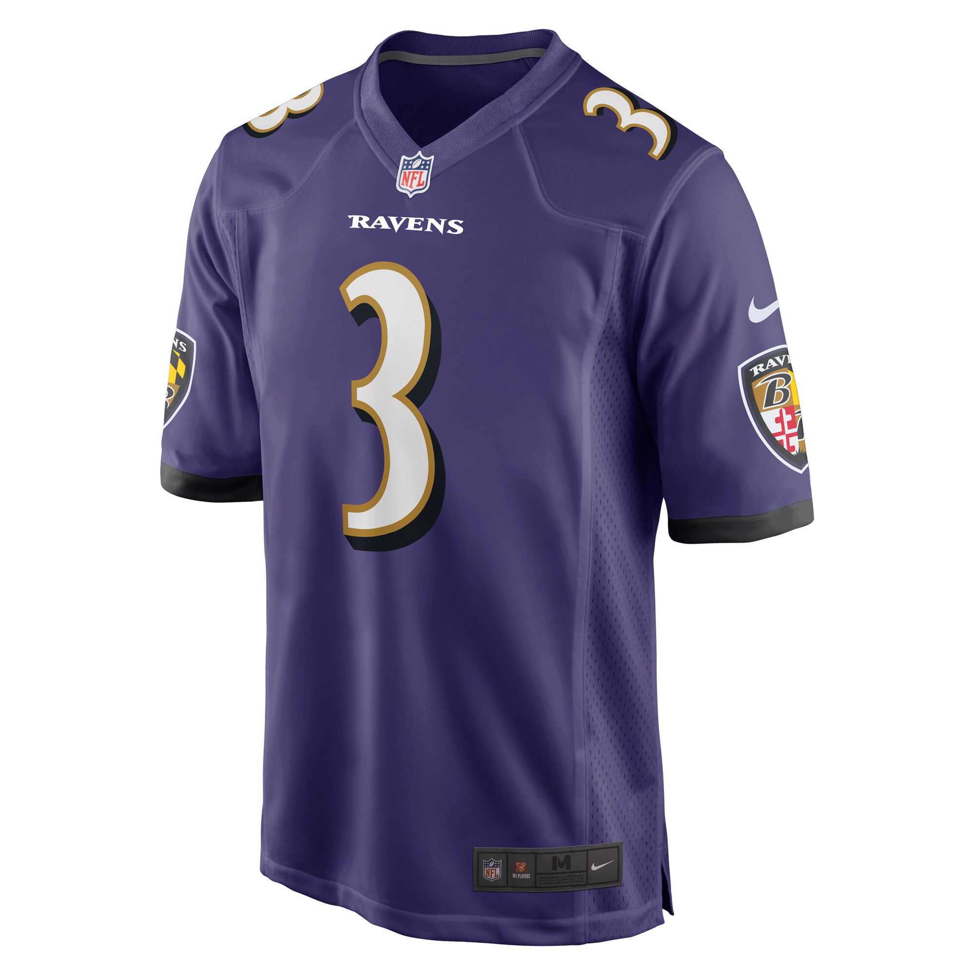 Odell Beckham Jr. Baltimore Ravens  Game Jersey - Purple