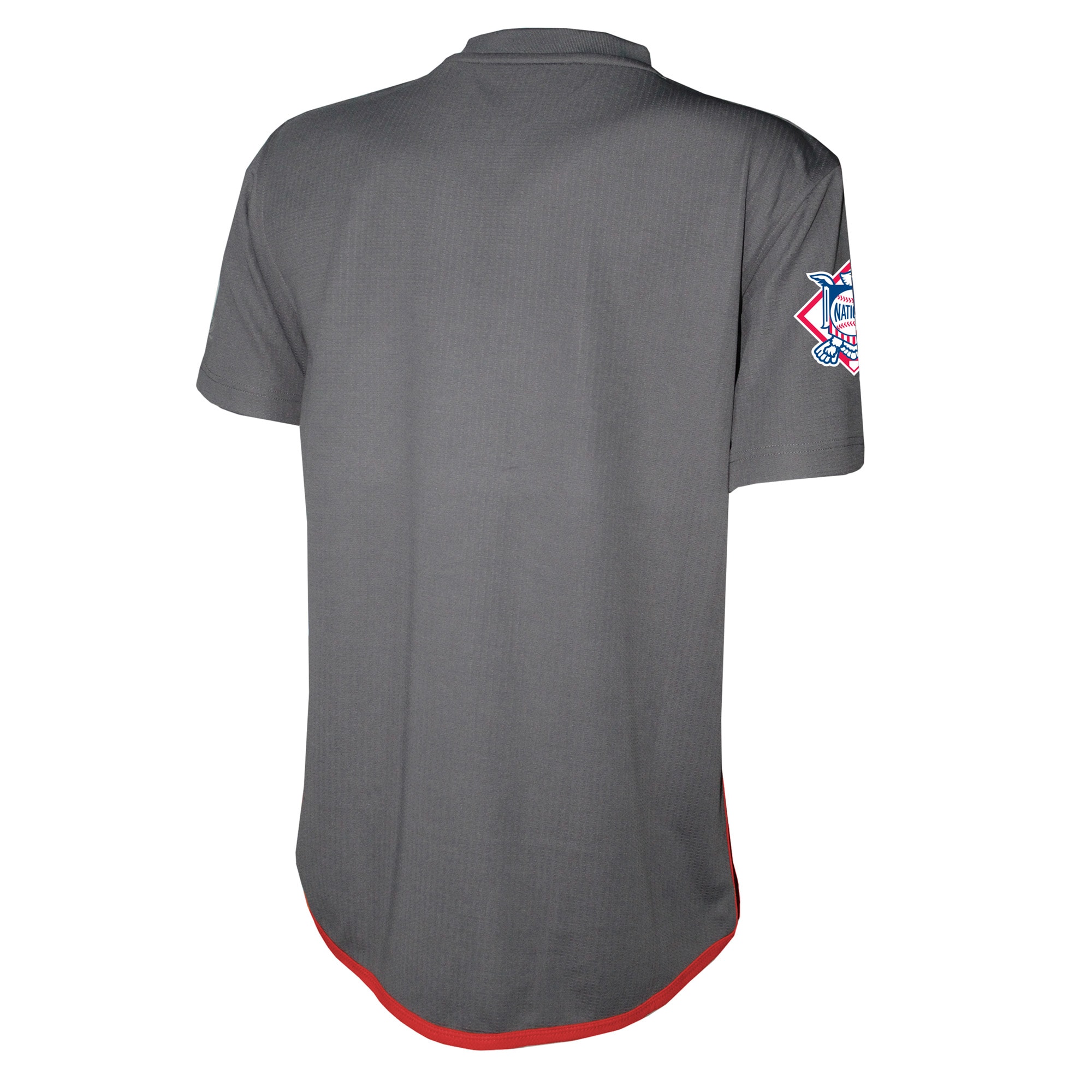 Philadelphia Phillies Stitches Youth Team V-Neck Jersey - Charcoal