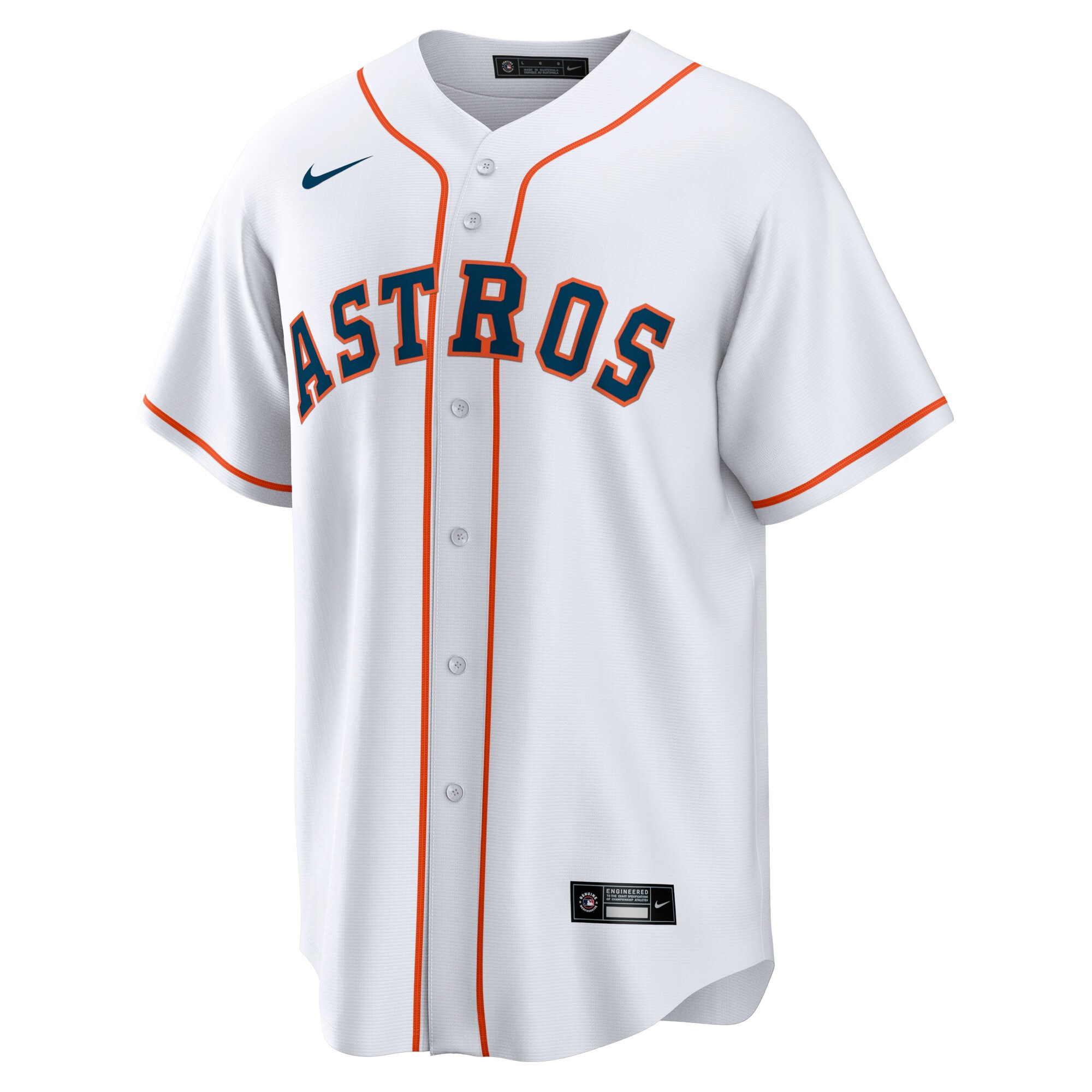 Josh Hader Houston Astros  Home Replica Player Jersey - White