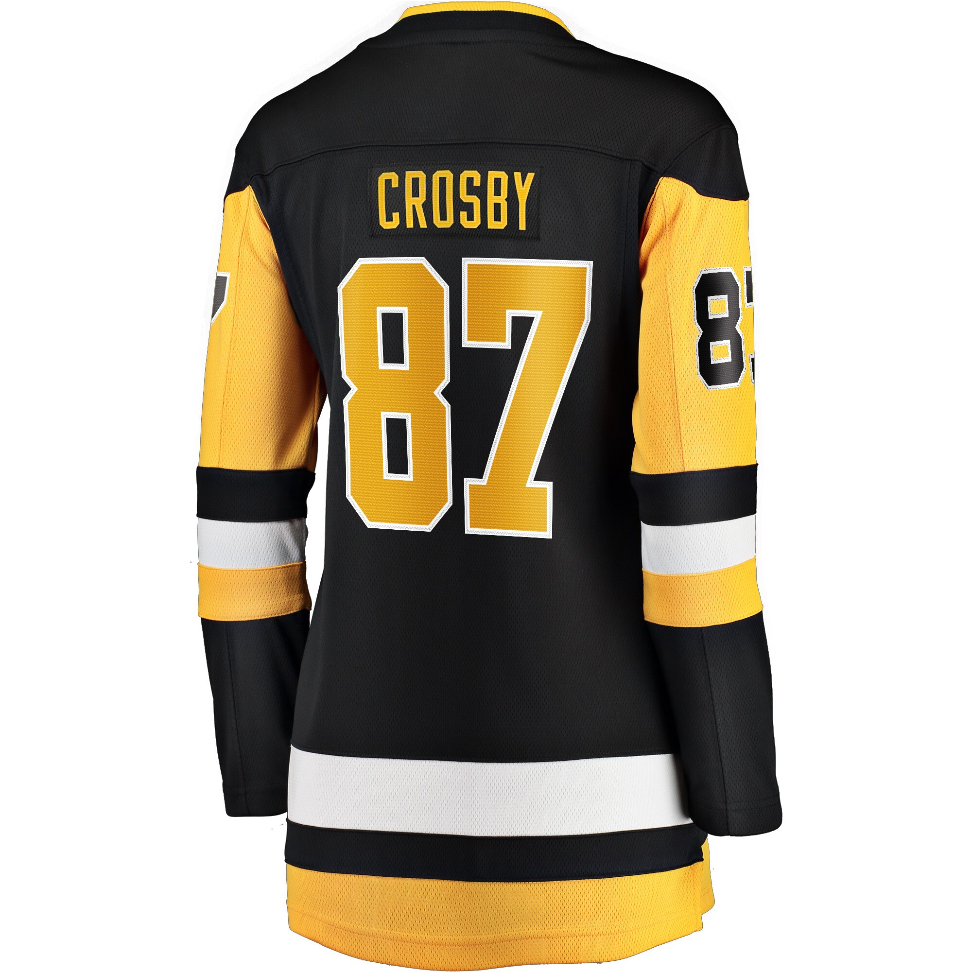 Sidney Crosby Pittsburgh Penguins Fanatics Women's Captain Patch Home Breakaway Jersey - Black