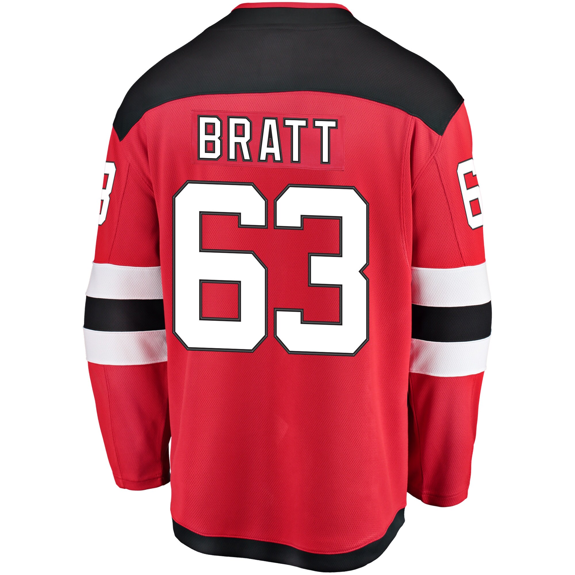 Jesper Bratt New Jersey Devils Fanatics Home Breakaway Player Jersey - Red