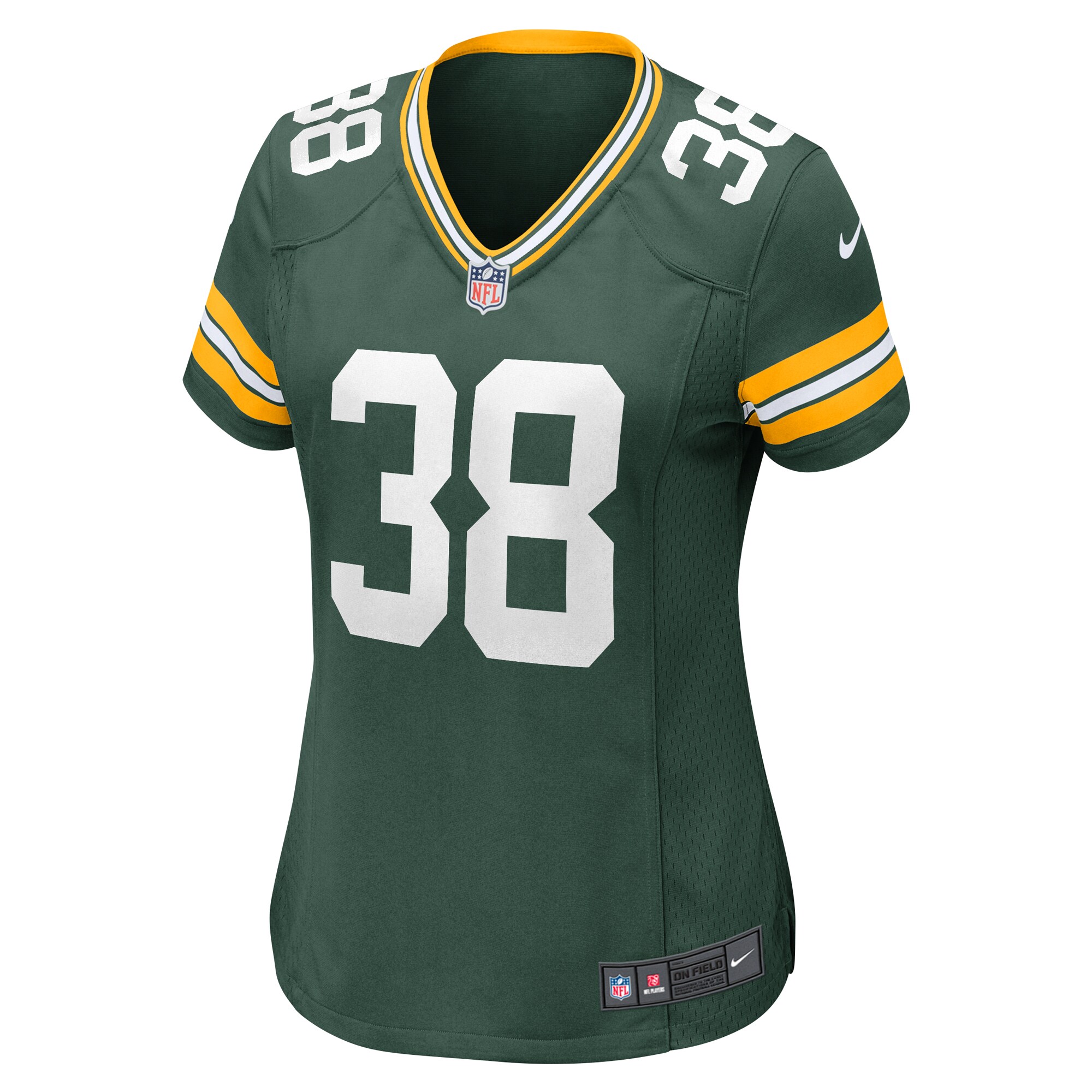 Zayne Anderson Green Bay Packers  Women's Team Game Jersey -  Green