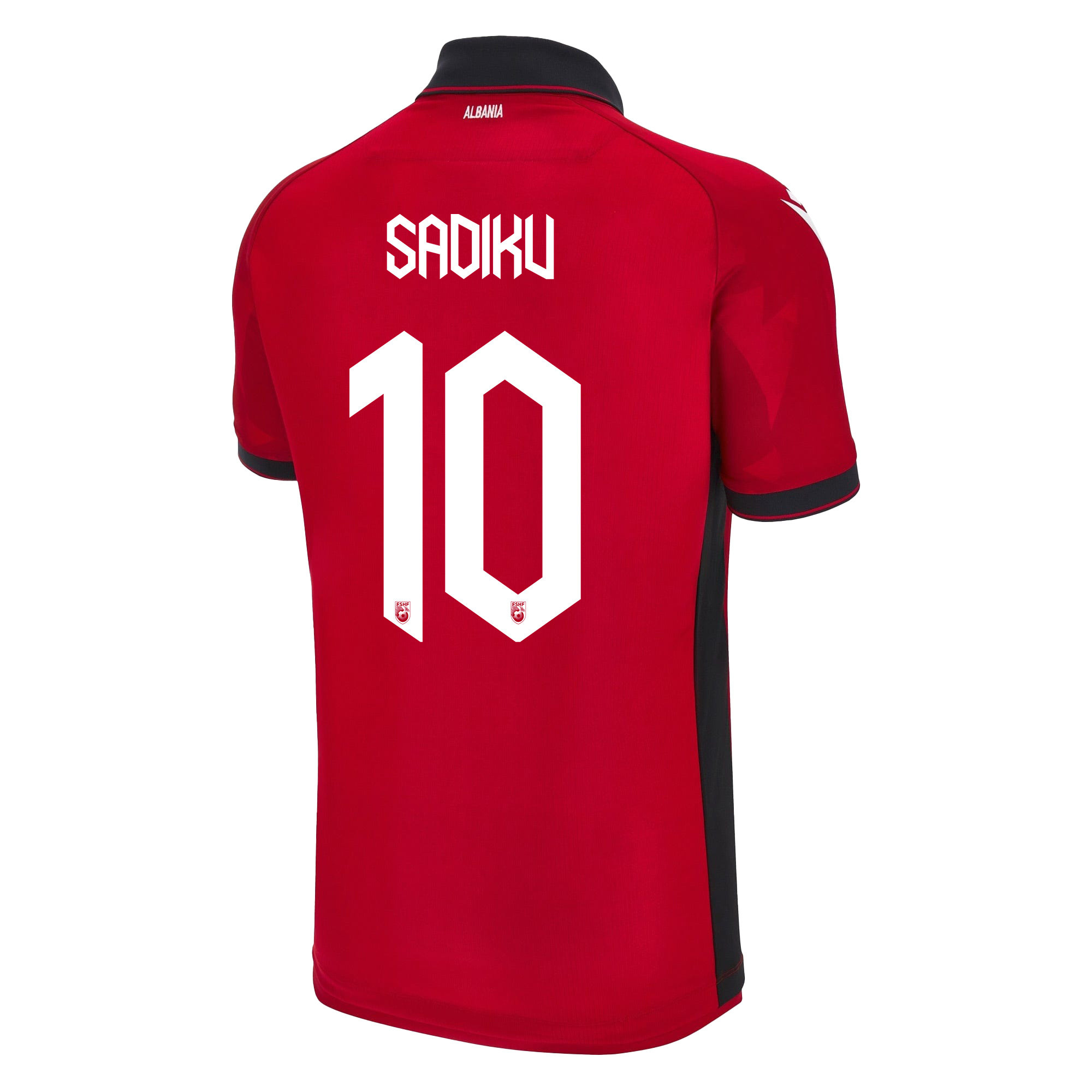 Armando Sadiku 10 Albania National Team 2024/25 Home Men Jersey - Red